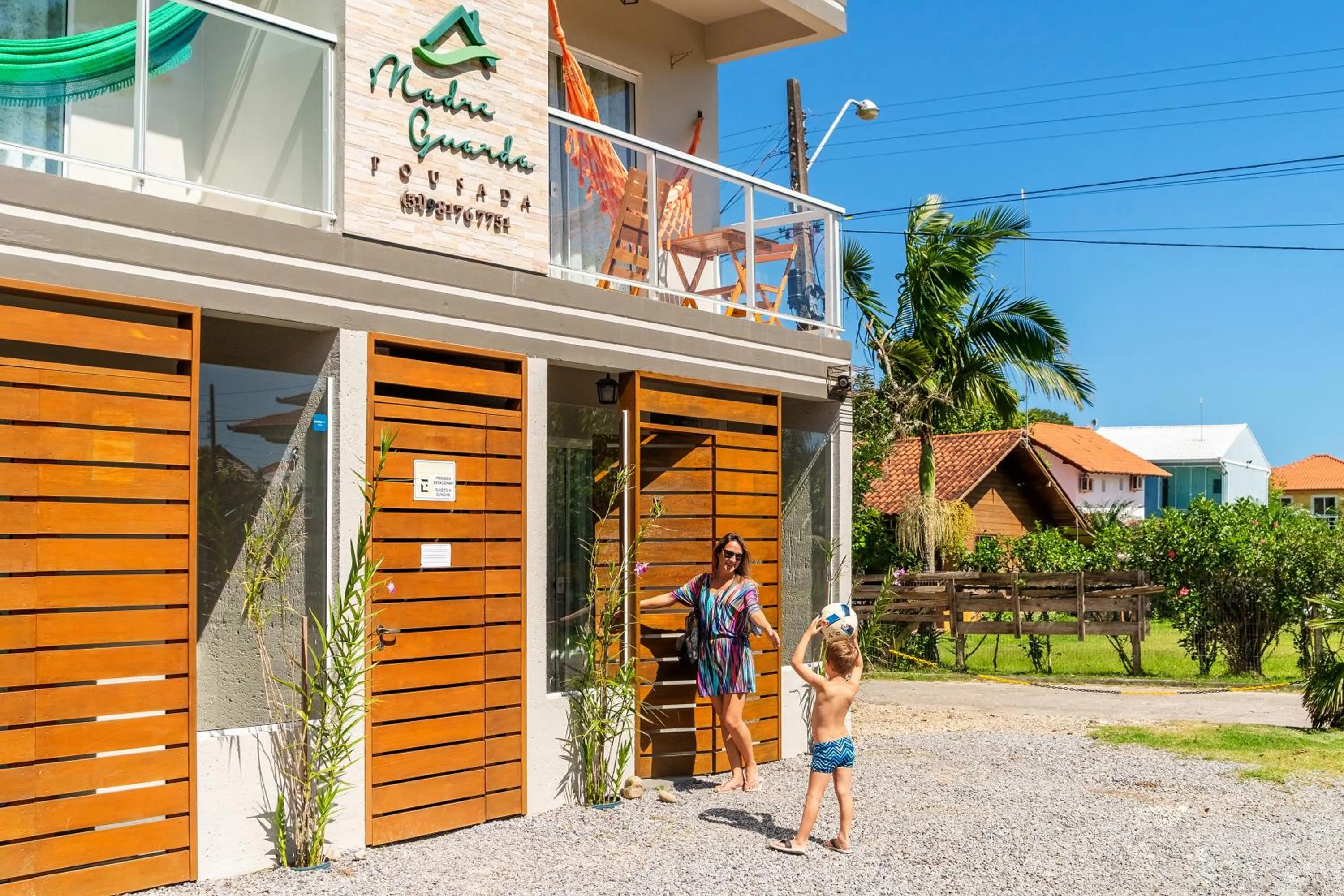 Facade/entrance in Pousada Madre Guarda