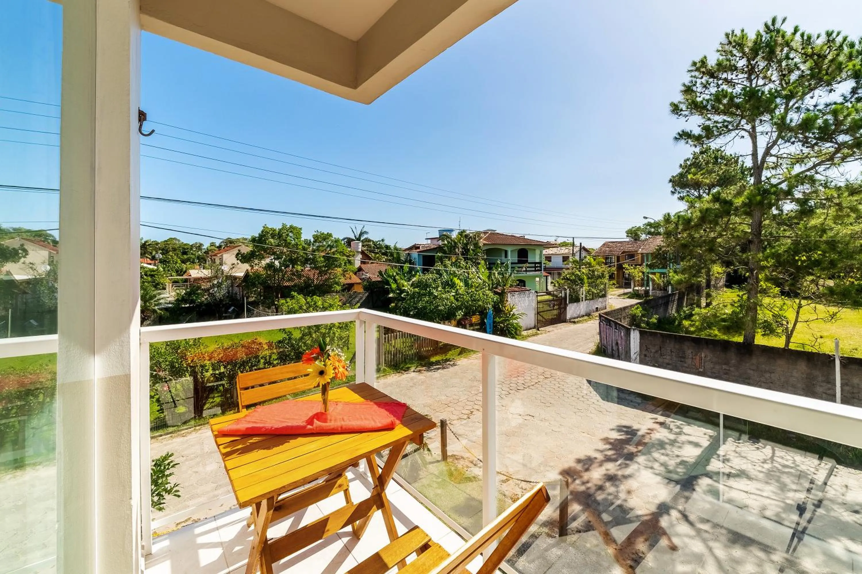Balcony/Terrace in Pousada Madre Guarda