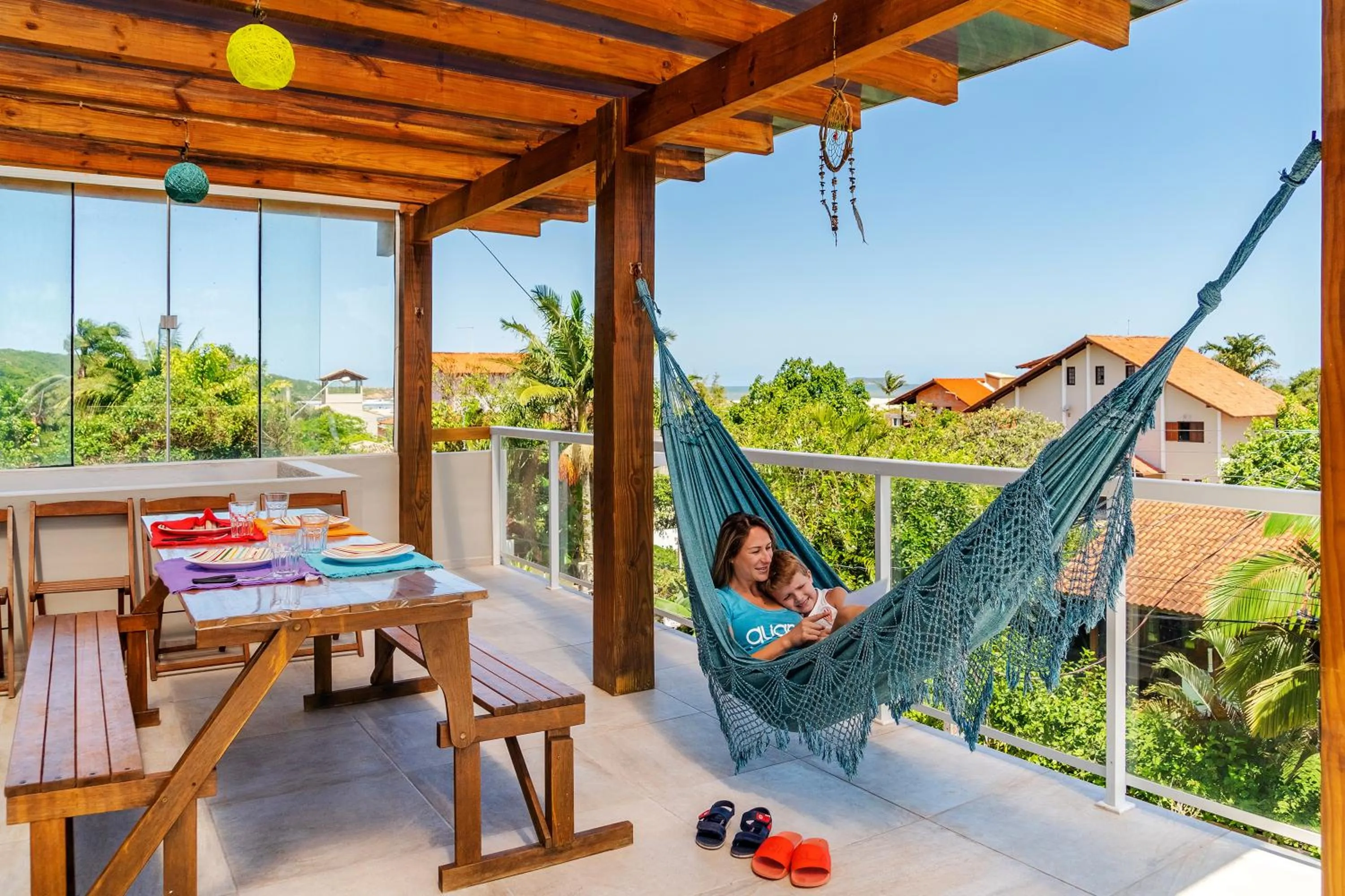 BBQ facilities in Pousada Madre Guarda