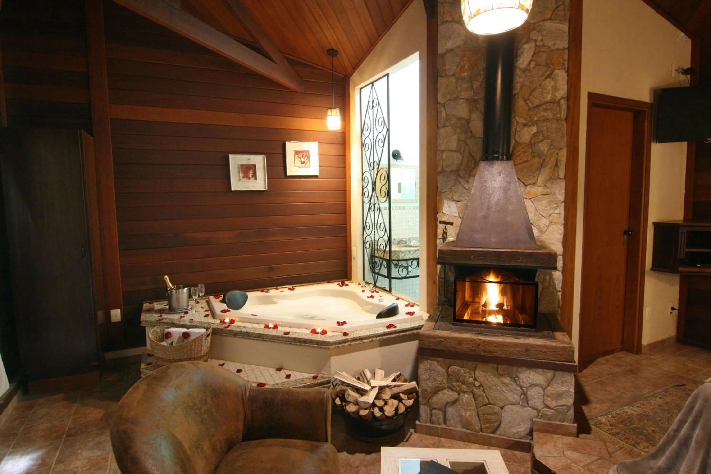 Photo of the whole room in Pousada Varanda das Colinas