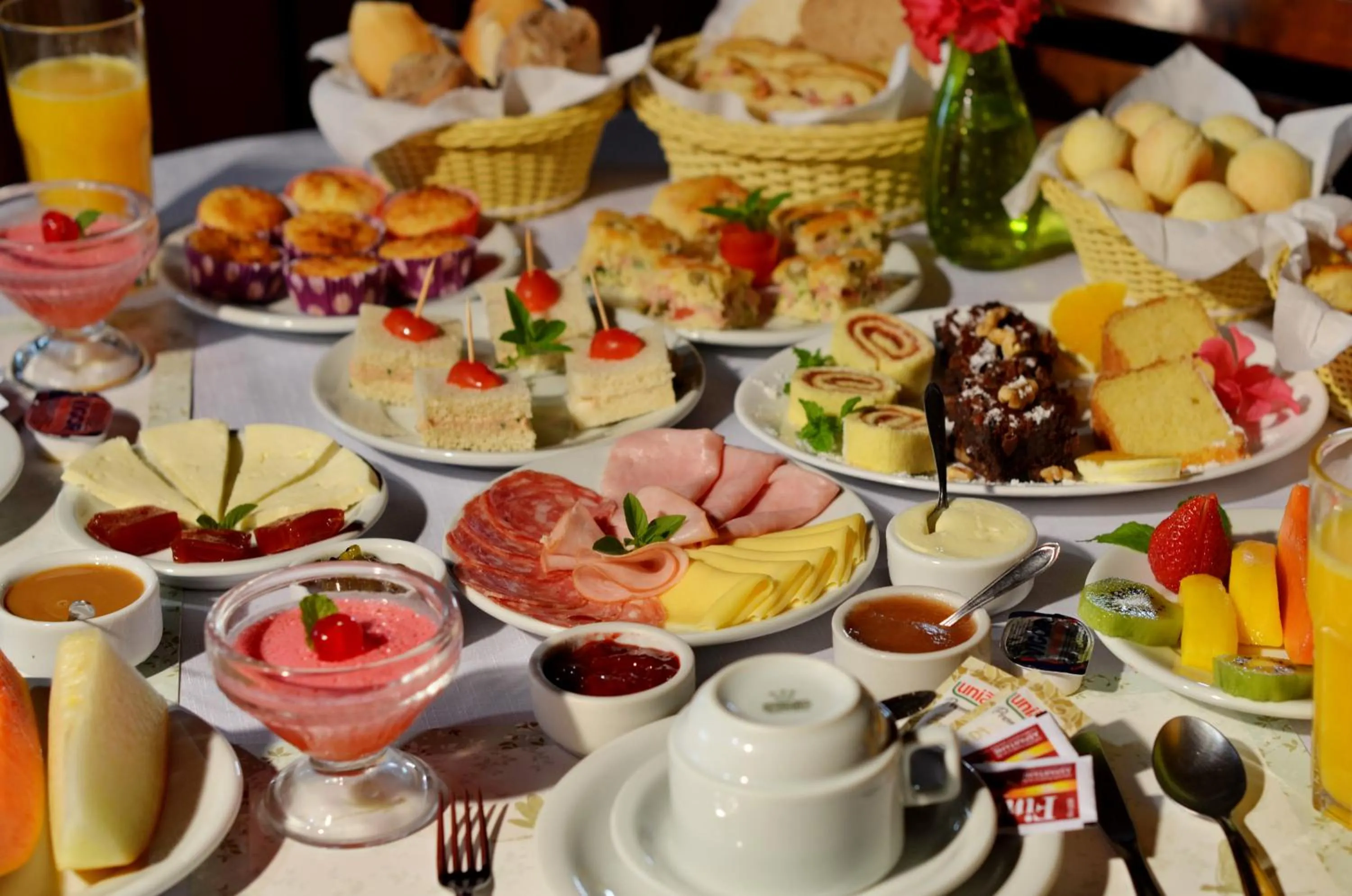 Breakfast in Pousada Varanda das Colinas