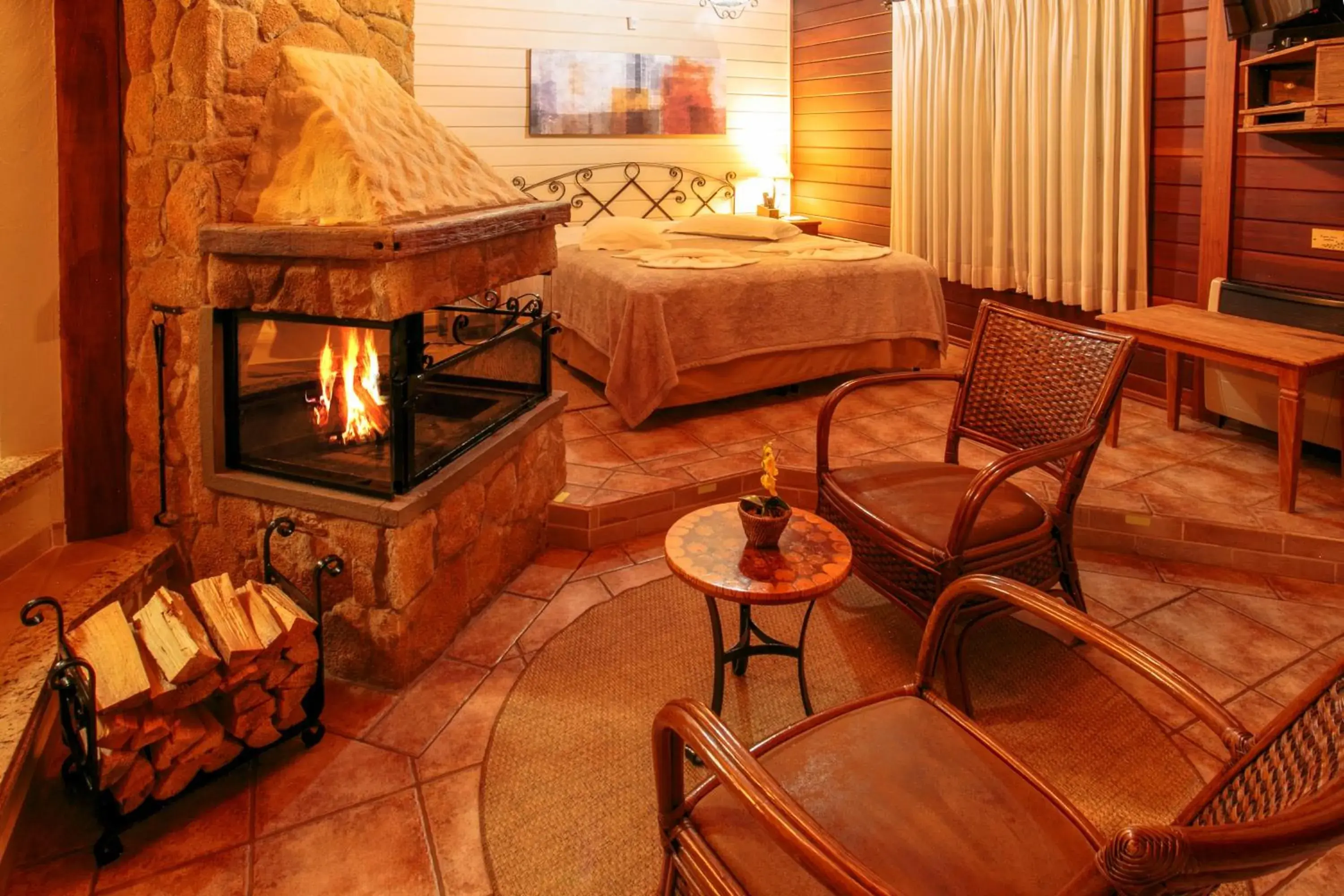 Superior Chalet in Pousada Varanda das Colinas Superior Chalet in Pousada Varanda das Colinas