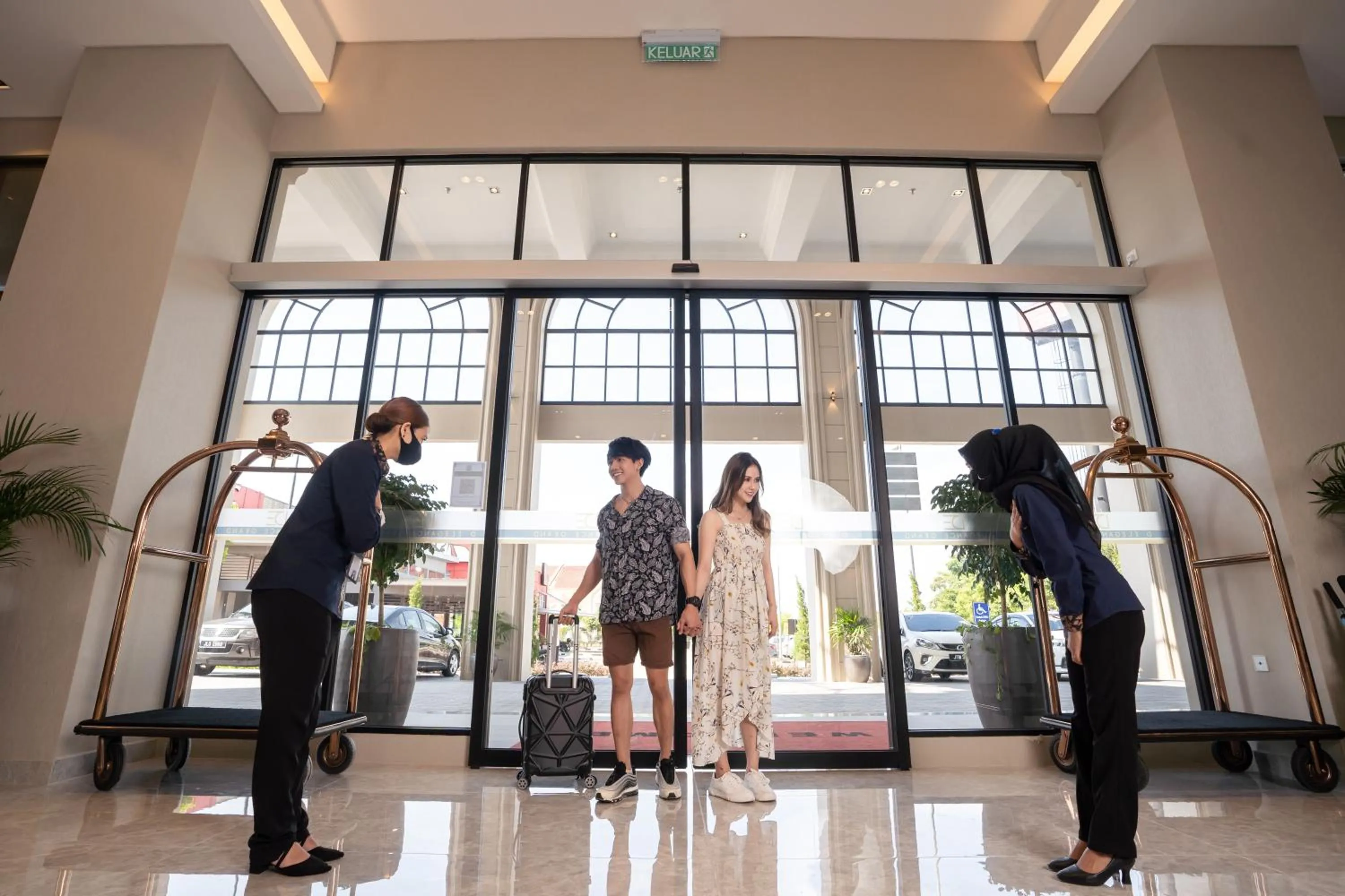 Lobby or reception in D ELEGANCE GRAND BANDAR SERI ALAM