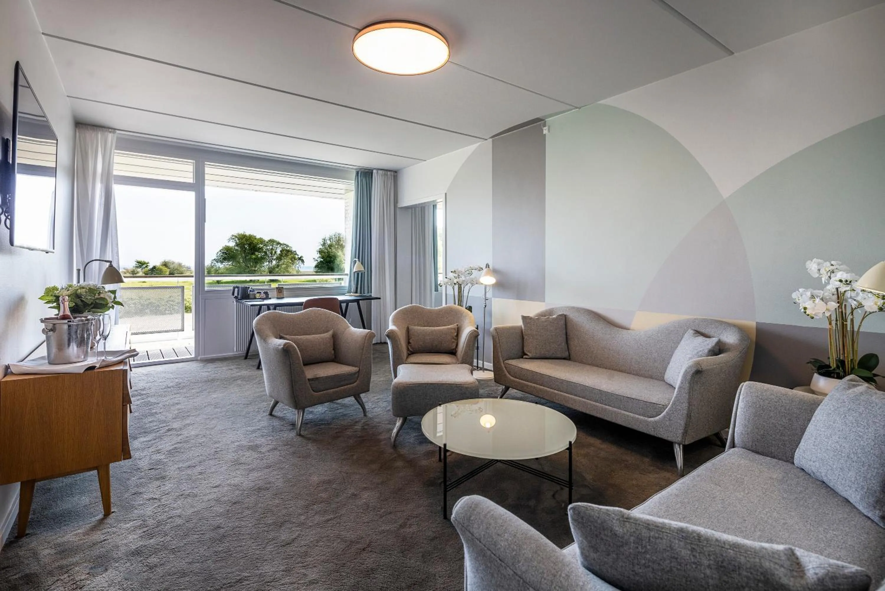 Living room in Comwell Køge Strand