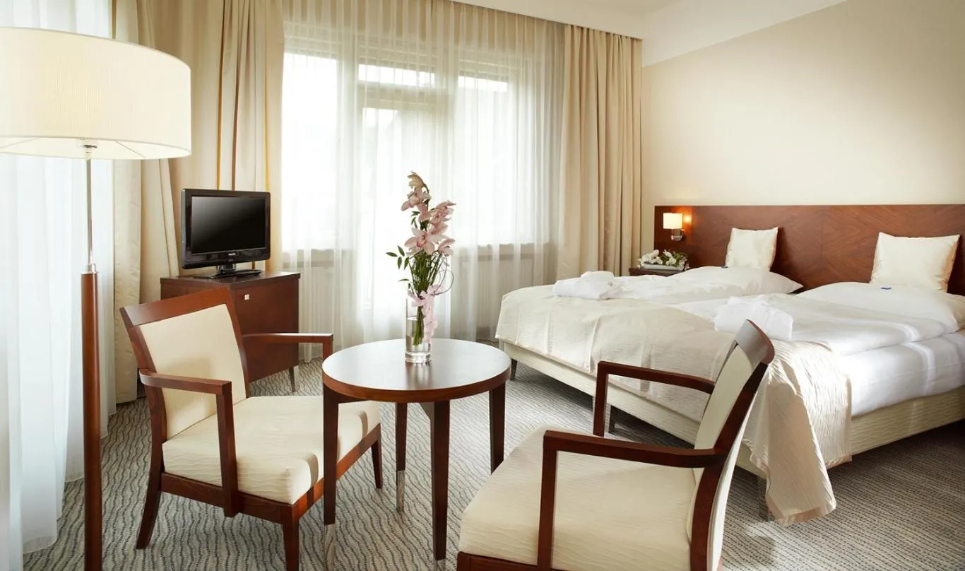 Bed in Alexandria Spa & Wellness Hotel