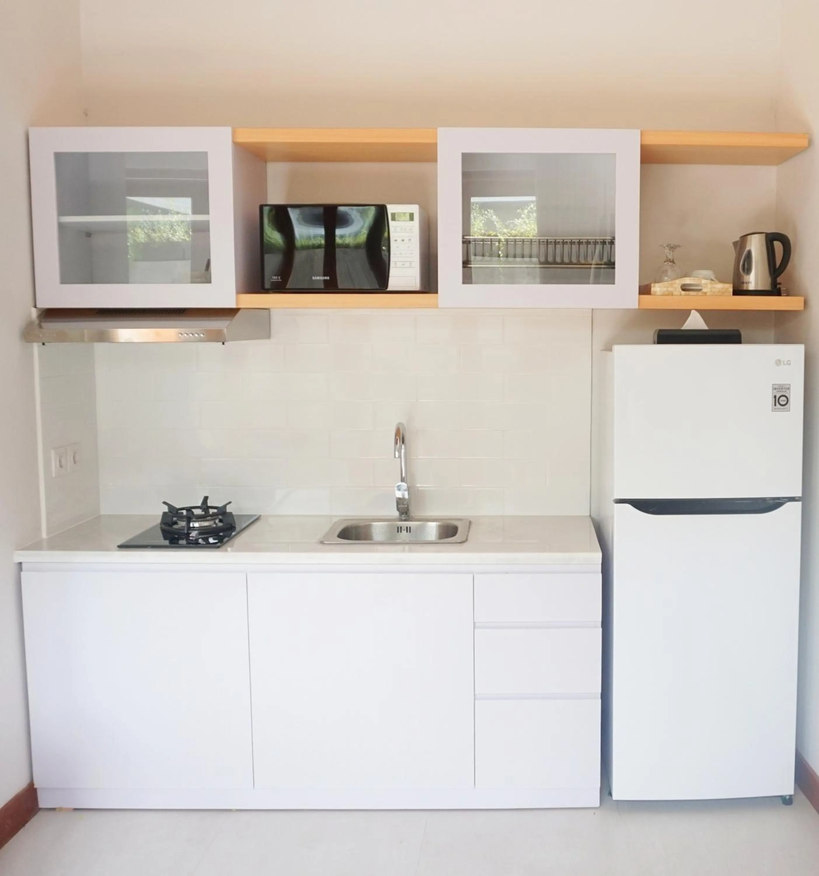 Kitchen or kitchenette in Stana Kendran Villa