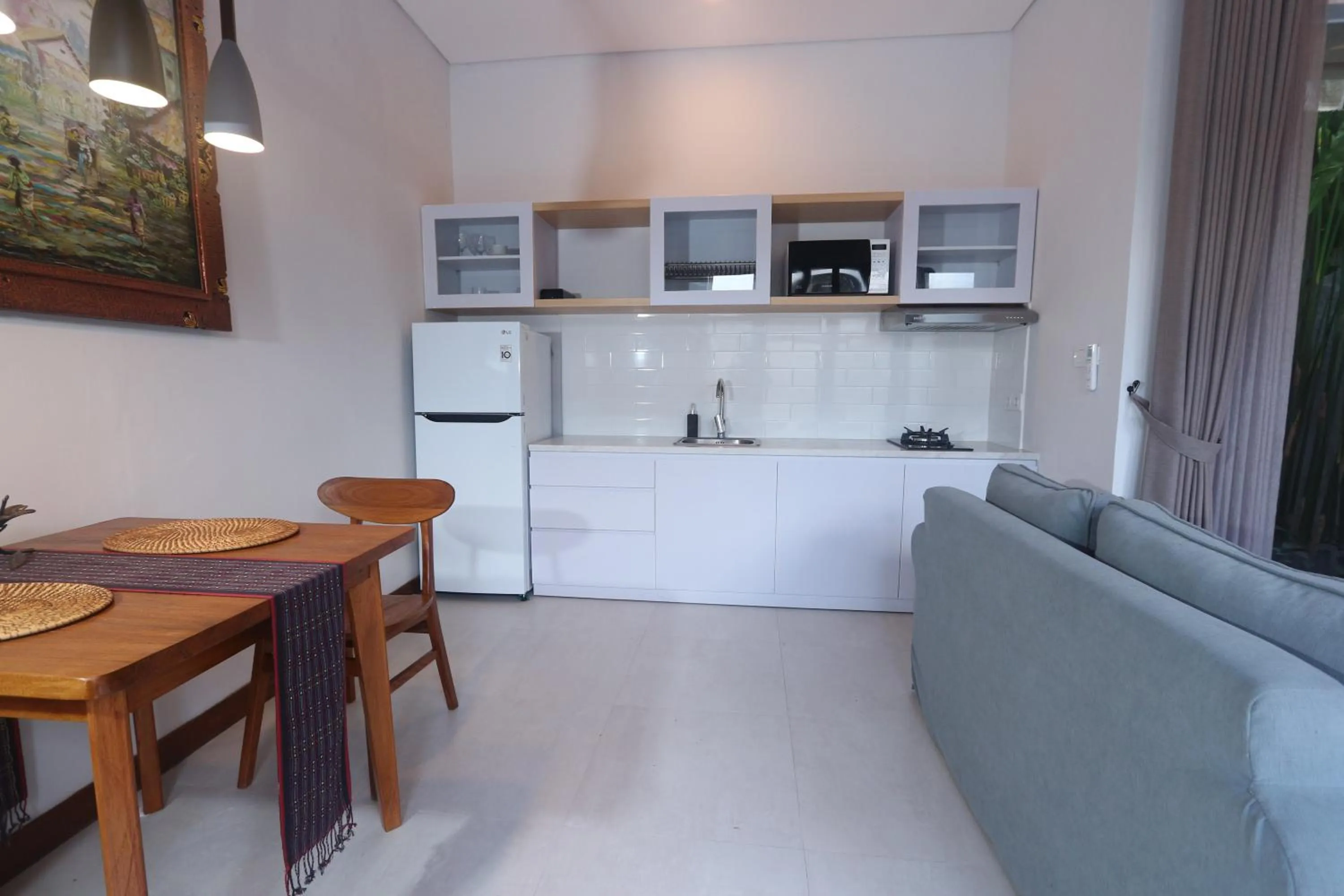 Kitchen or kitchenette in Stana Kendran Villa