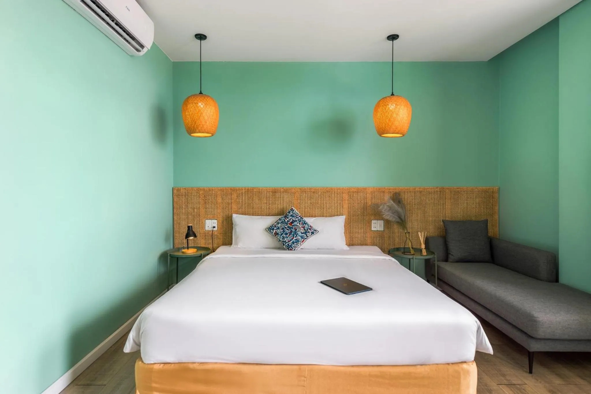 Bed in Leaf Hotel Phu Quoc