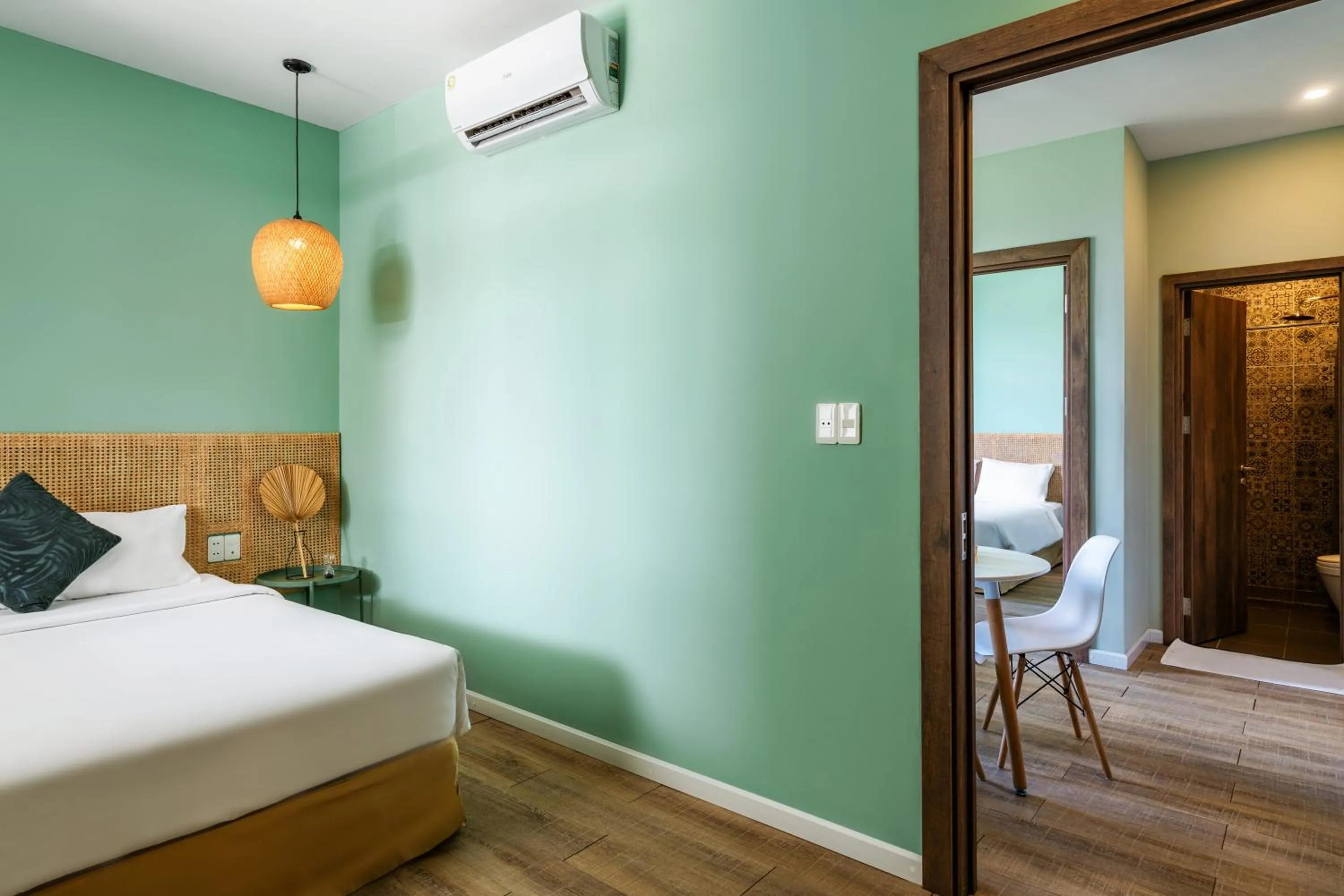 Photo of the whole room, Bed in Leaf Hotel Phu Quoc