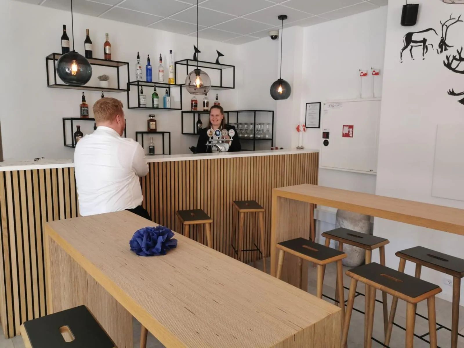 Lounge or bar in Hotel Nordbo