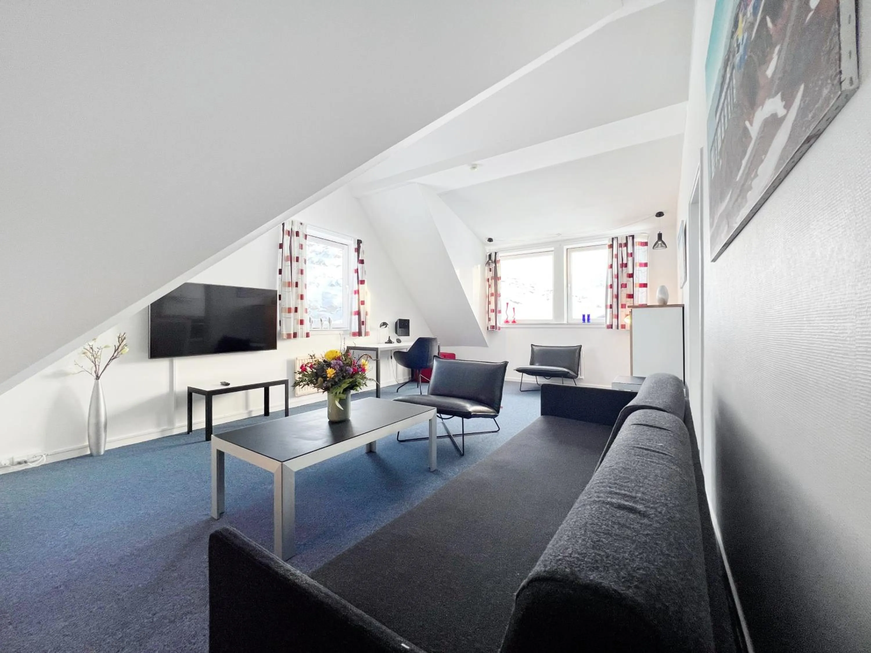 Living room in Hotel Nordbo