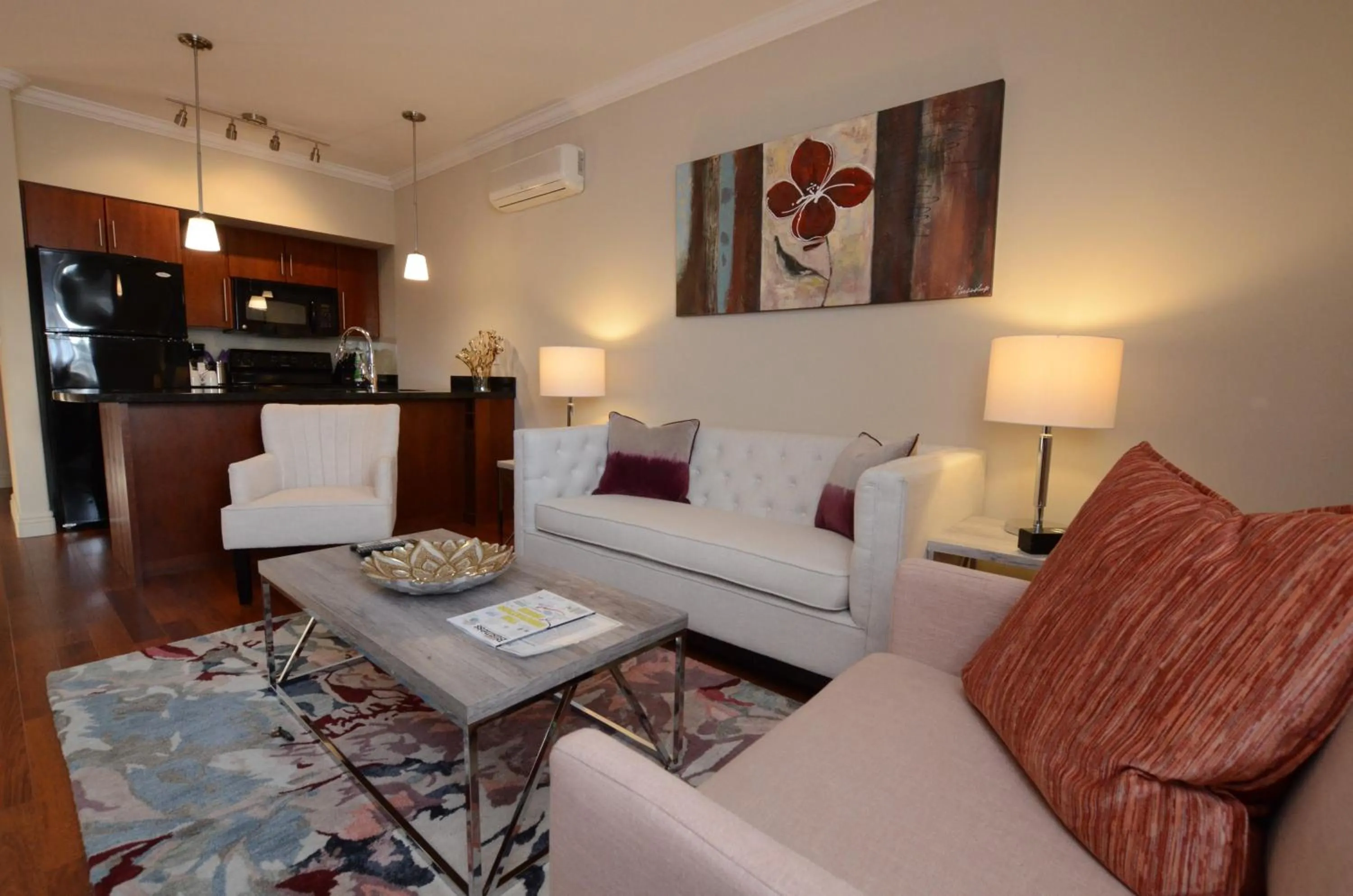 Living room in Premiere Suites - St. John's Signal Hill Gate