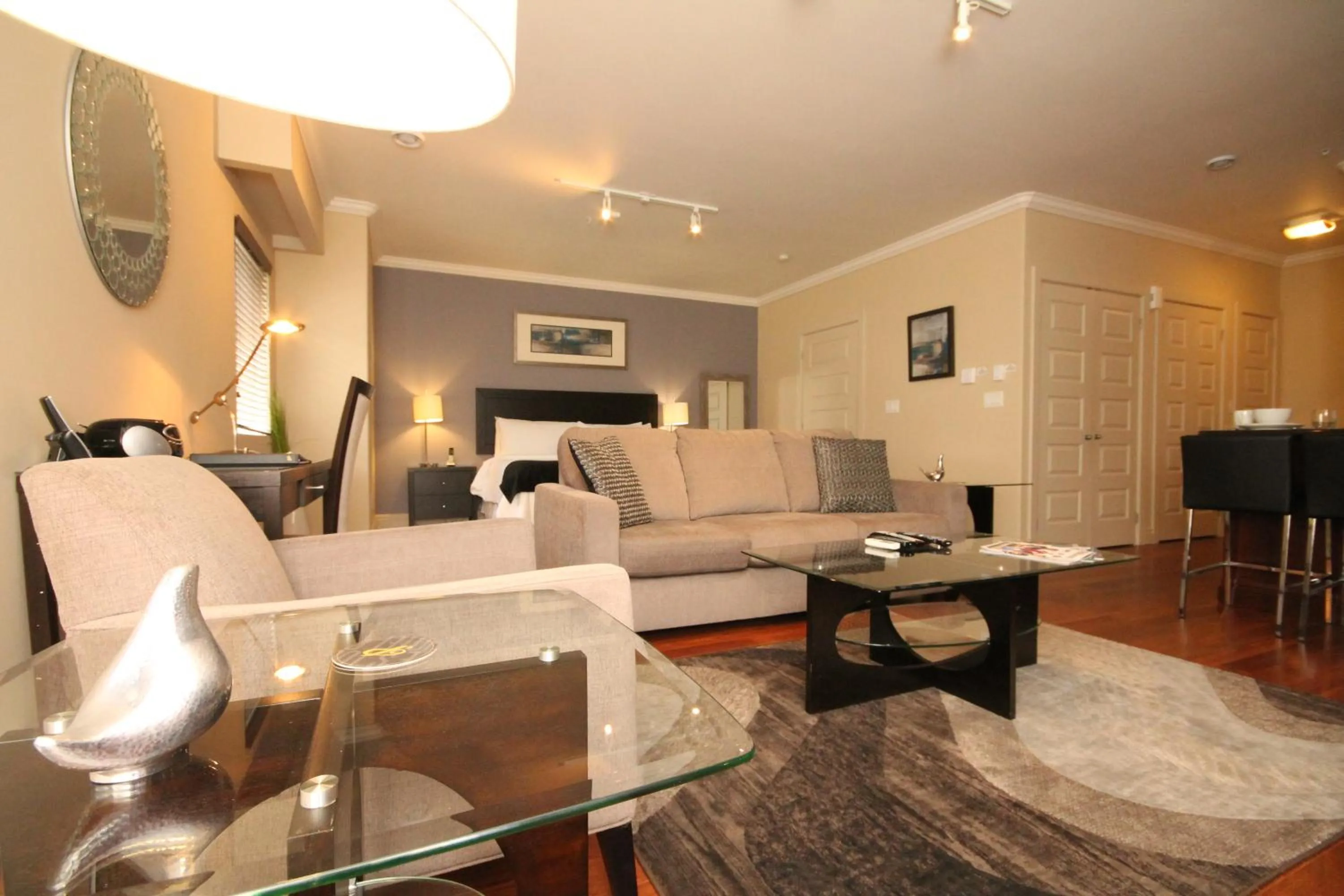 Living room in Premiere Suites - St. John's Signal Hill Gate