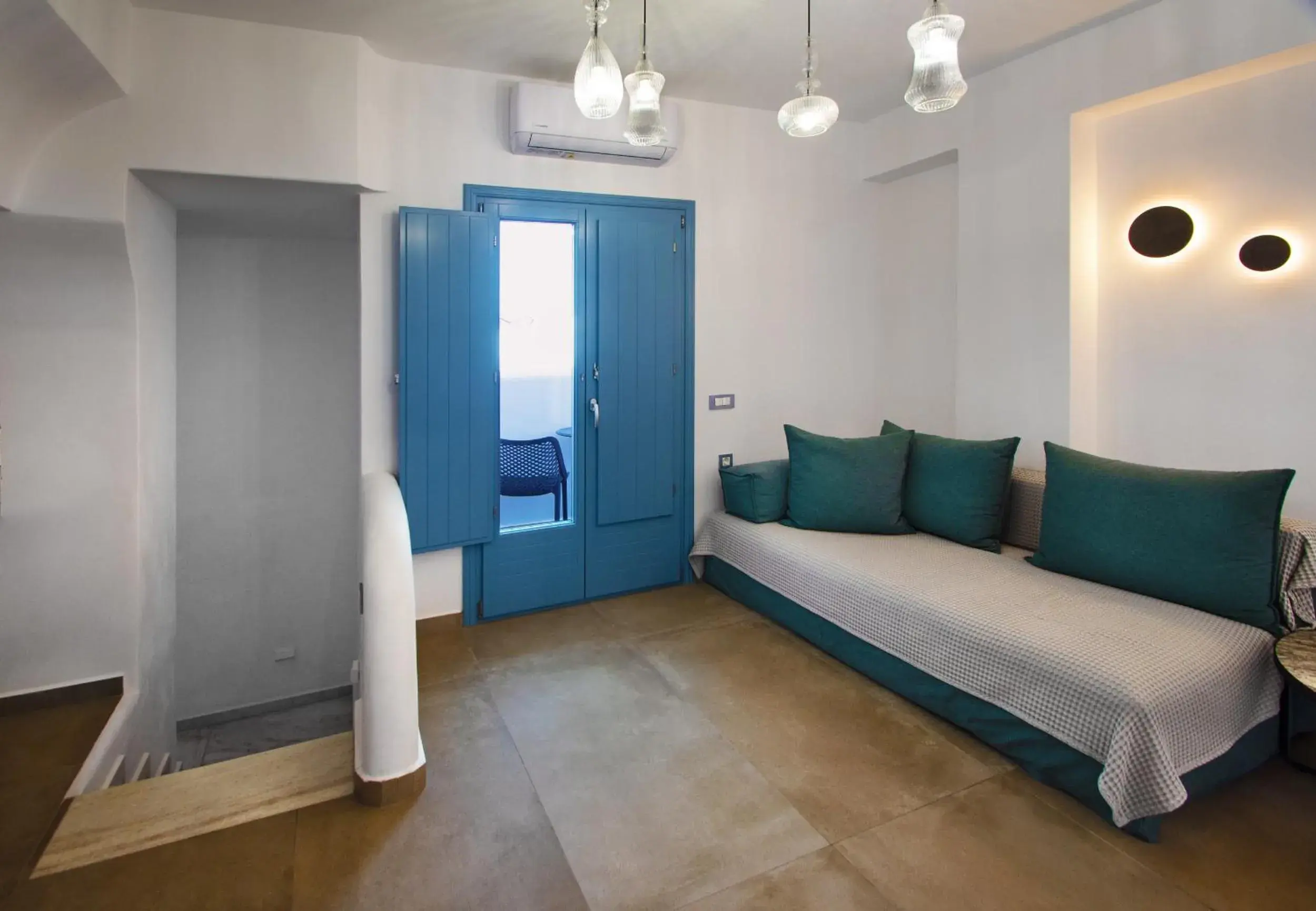 Aegean Two Level Suite with Private Pool & Sea View in Aegean Blue Suites Aegean Two Level Suite with Private Pool & Sea View in Aegean Blue Suites