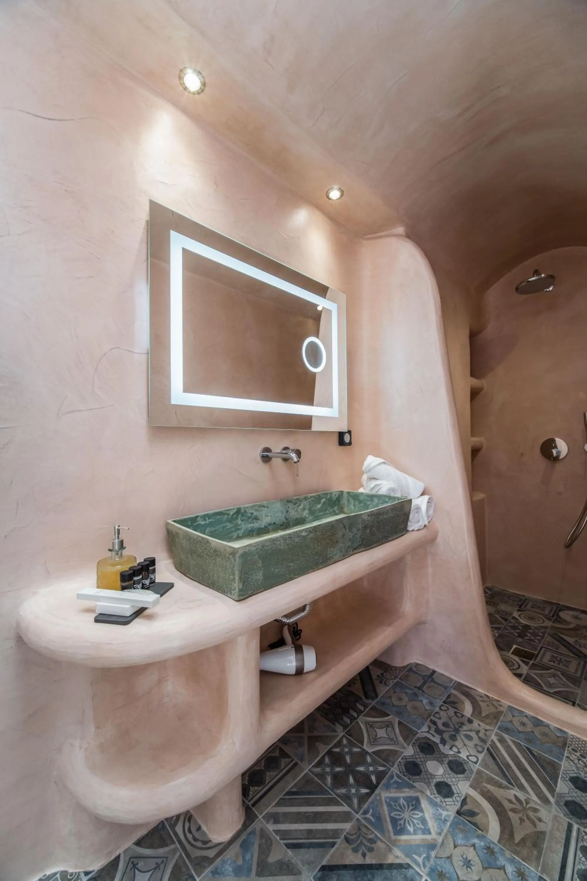 Bathroom in Aegean Blue Suites