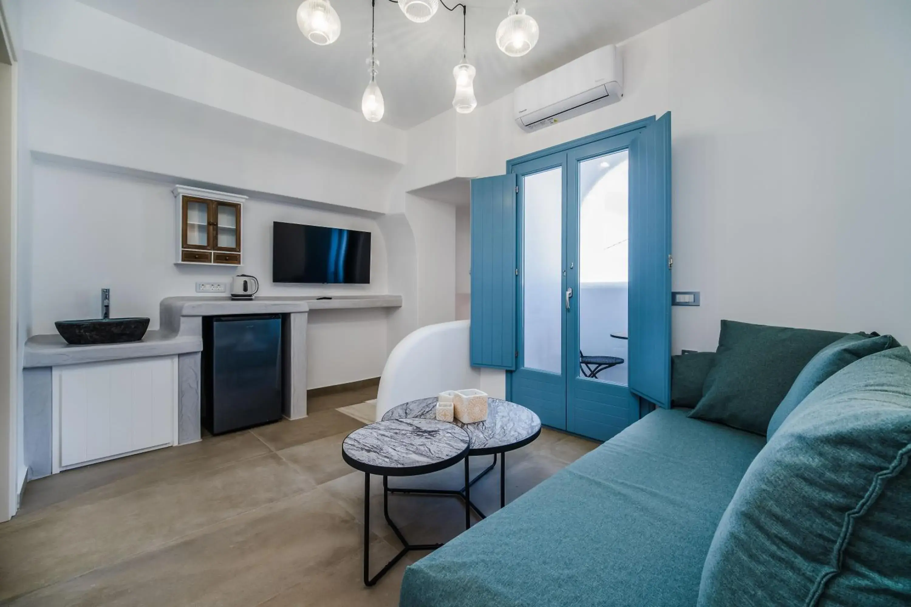 Aegean Two Level Suite with Private Pool & Sea View in Aegean Blue Suites Aegean Two Level Suite with Private Pool & Sea View in Aegean Blue Suites