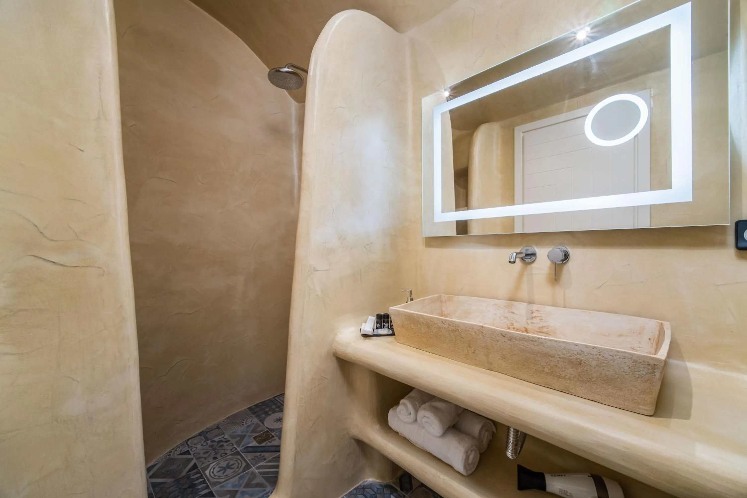 Bathroom in Aegean Blue Suites