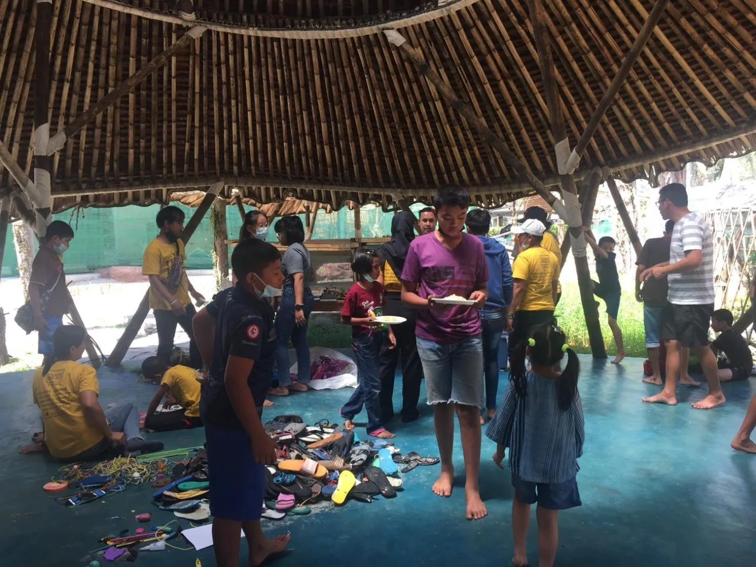 People in Dugong Village-Green Hotel