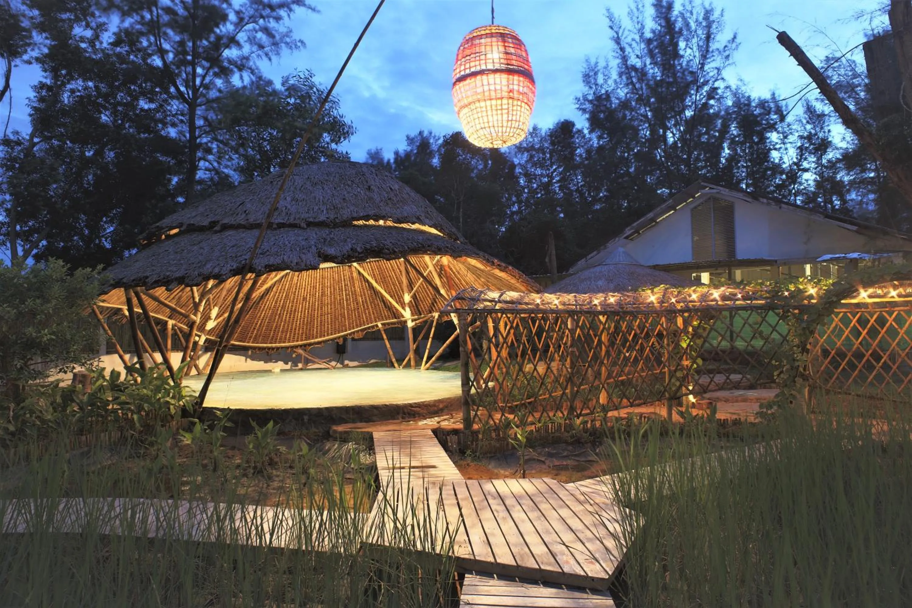 Garden in Dugong Village-Green Hotel