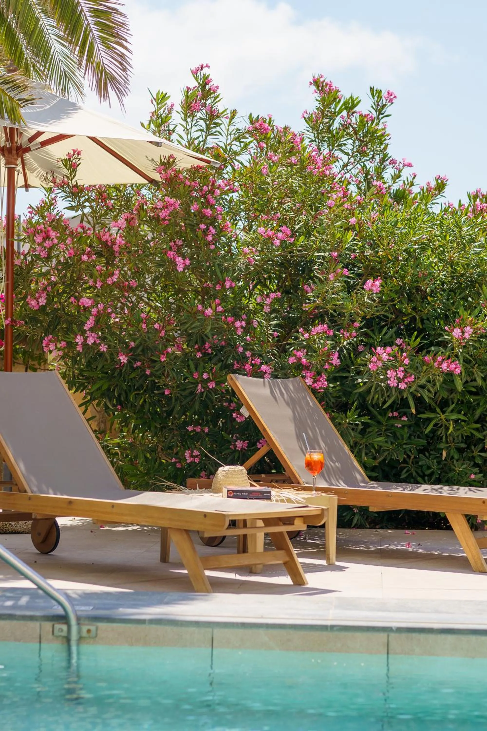 sunbed in Apartaments Andreas