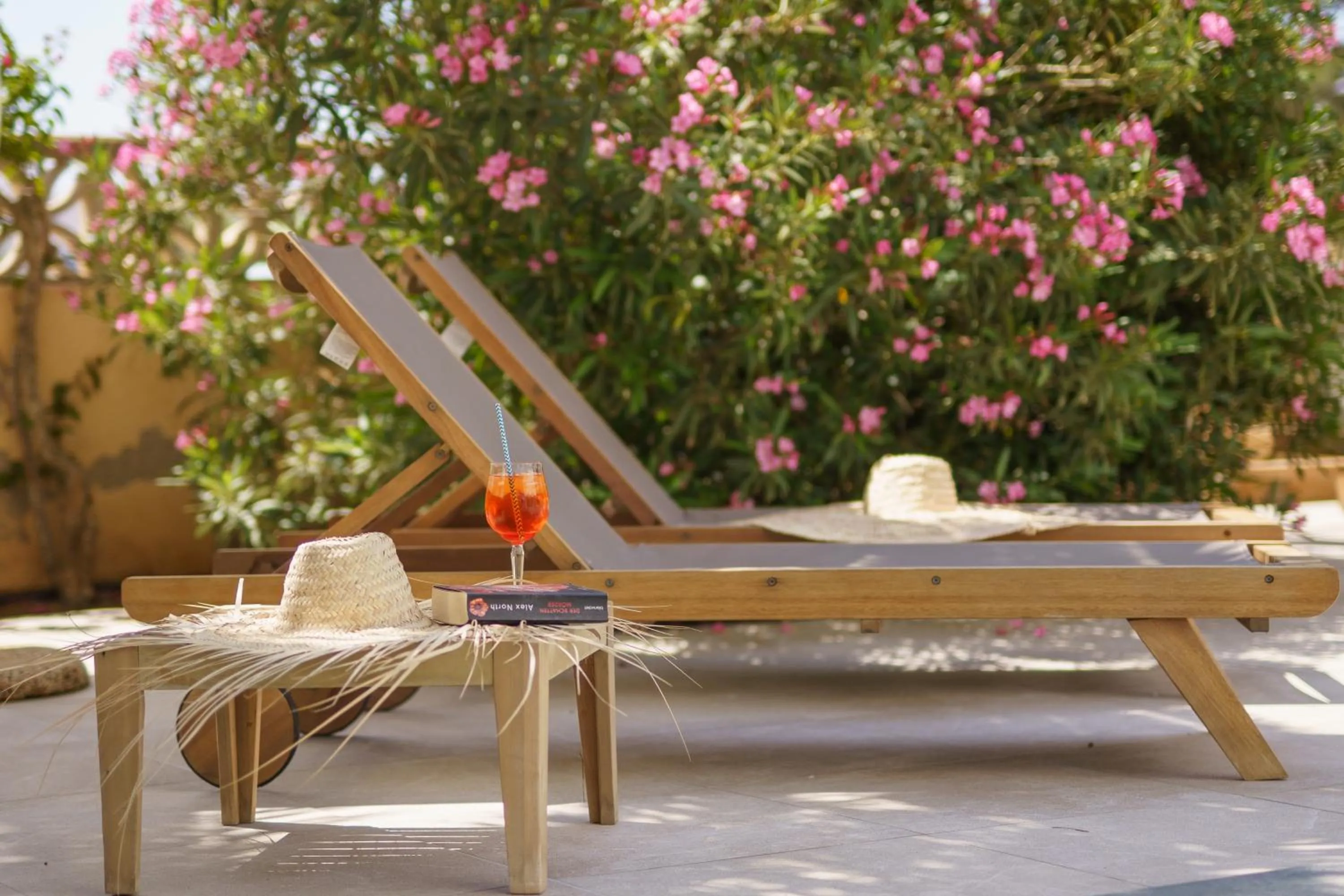 sunbed in Apartaments Andreas