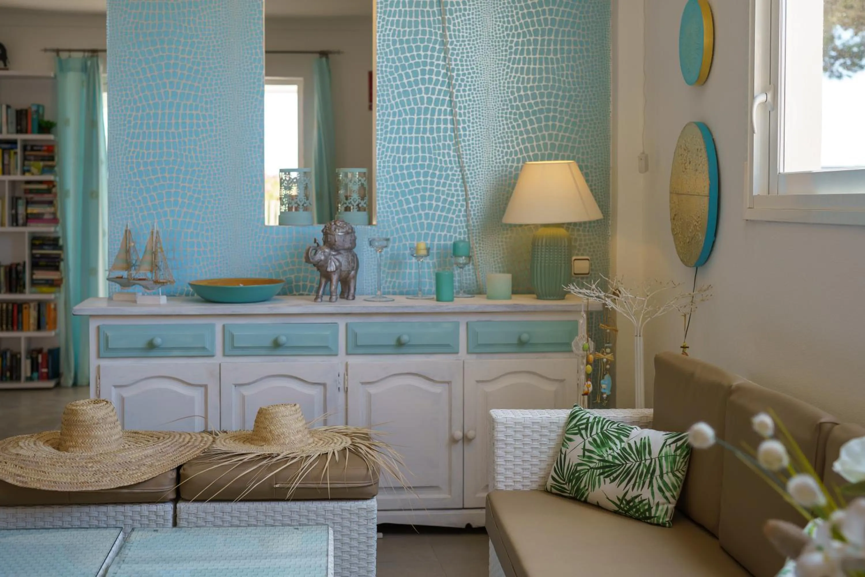 Lobby or reception, Bed in Apartaments Andreas