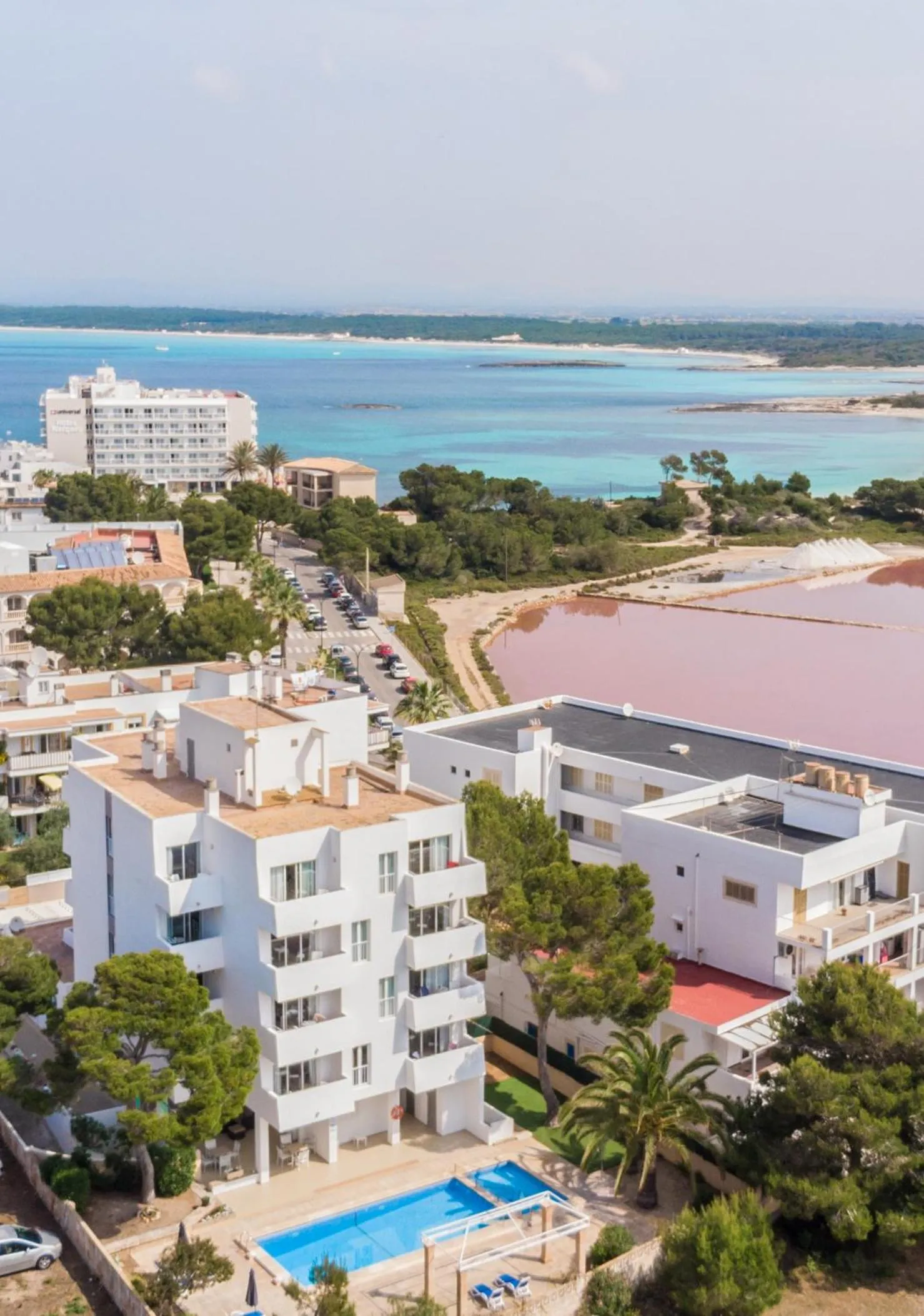 Bird's eye view in Apartaments Andreas