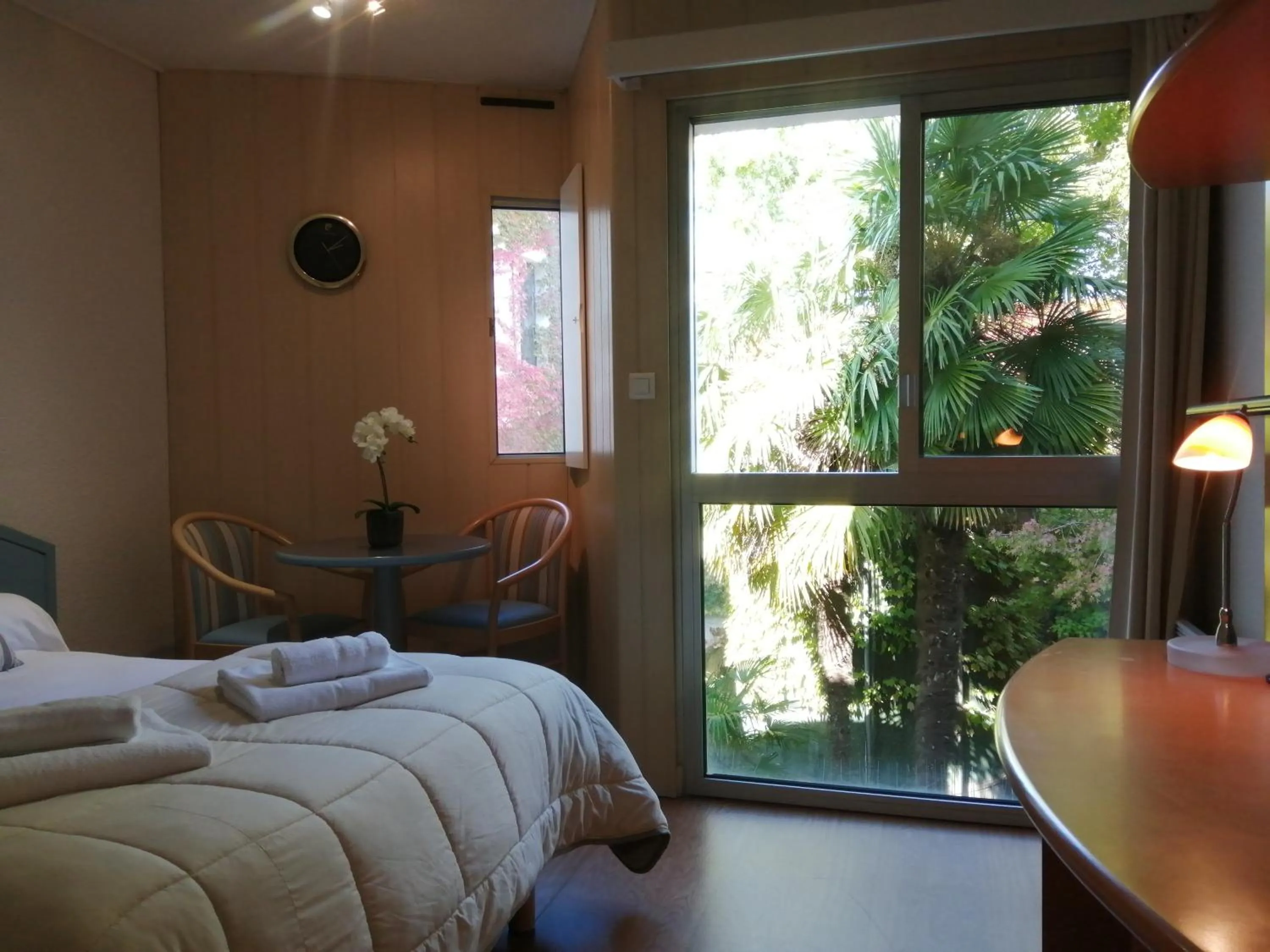 Garden view in Thermotel