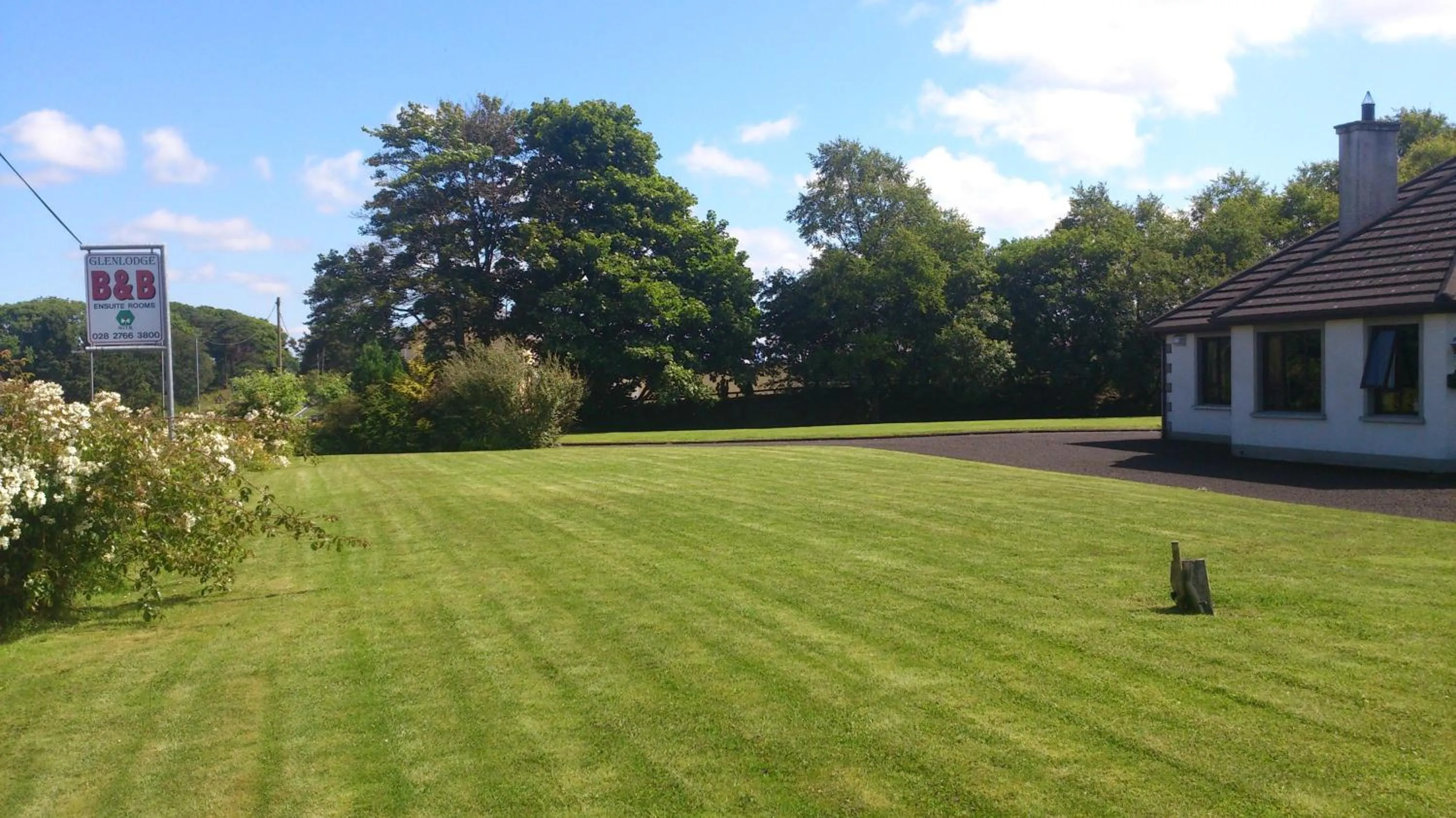 Garden in Glen Lodge