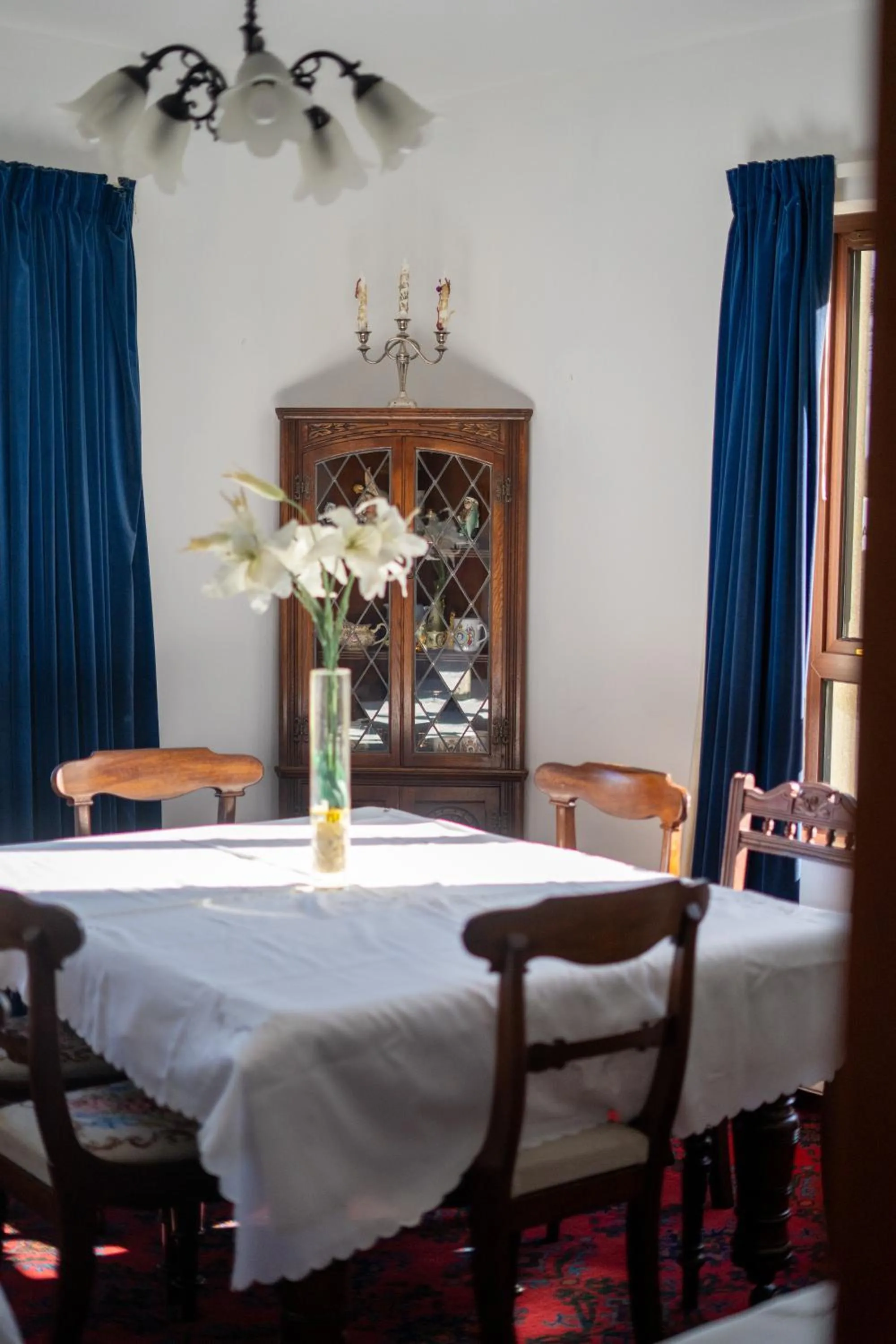 Dining area in Glen Lodge