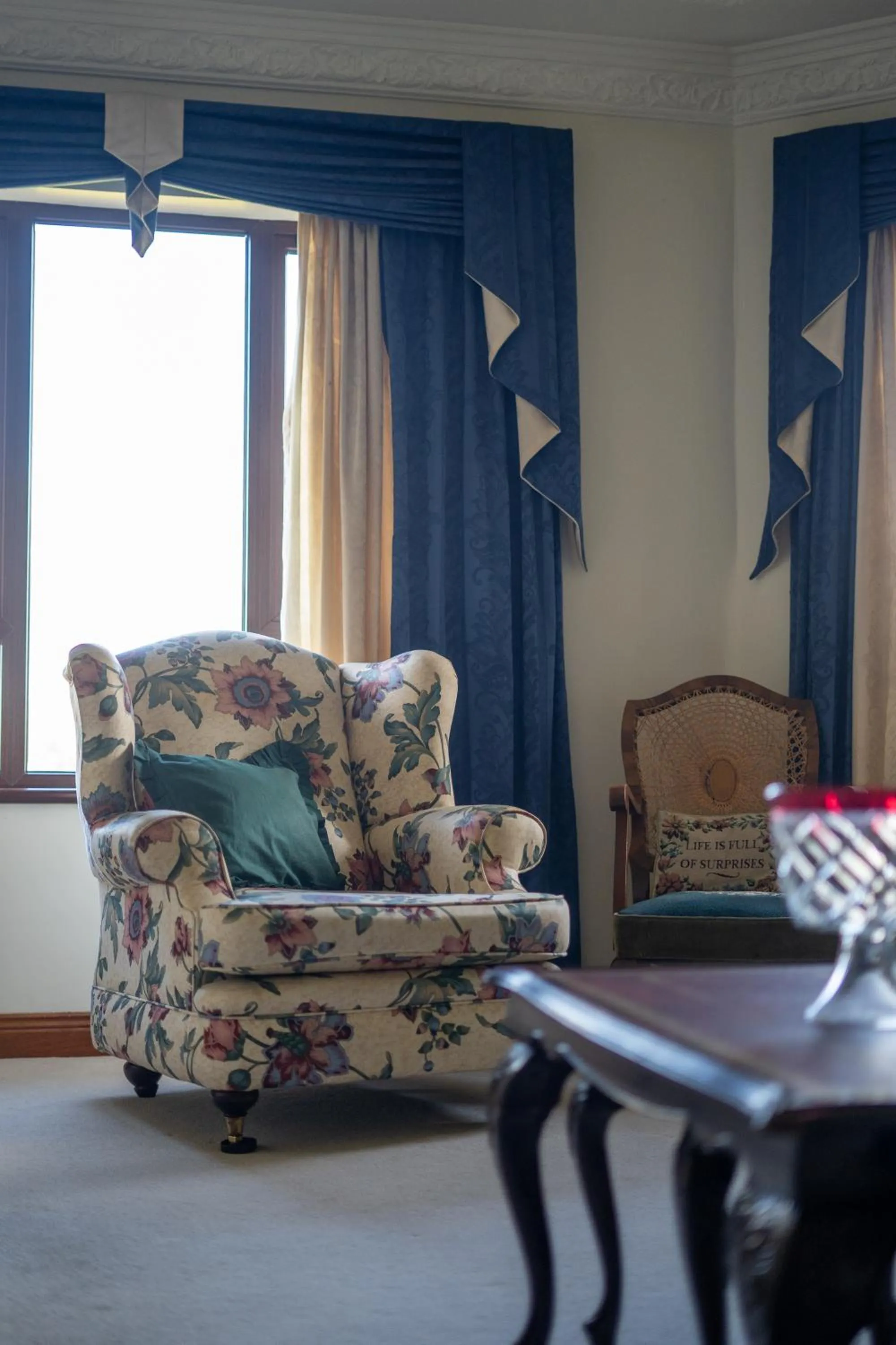Living room in Glen Lodge