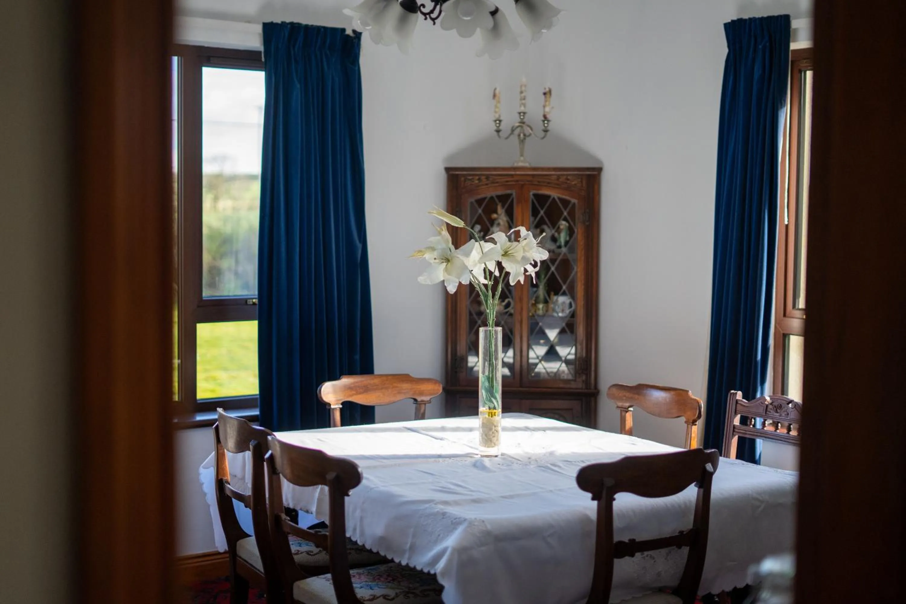 Dining area in Glen Lodge