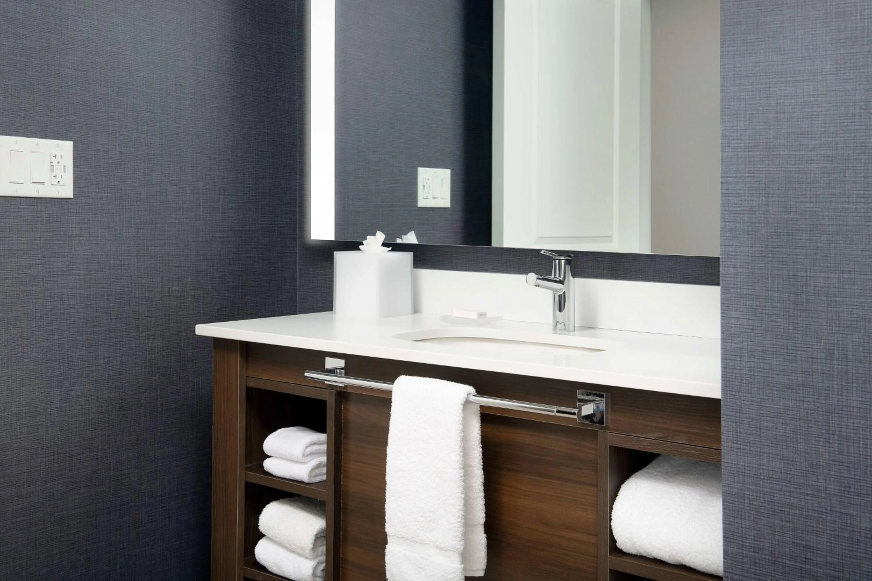 Bathroom in Residence Inn Doral Mall Area