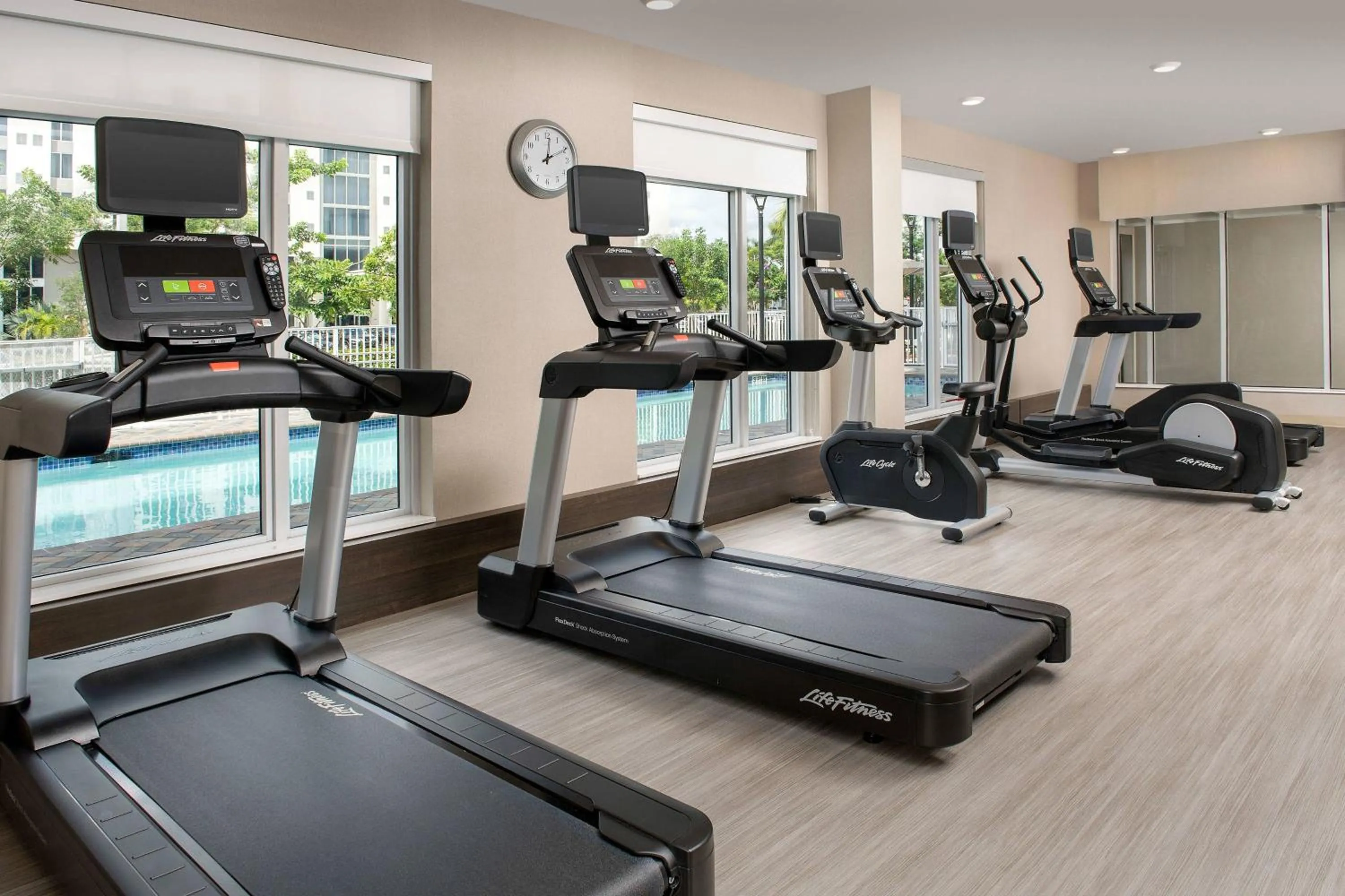 Fitness centre/facilities in Residence Inn Doral Mall Area