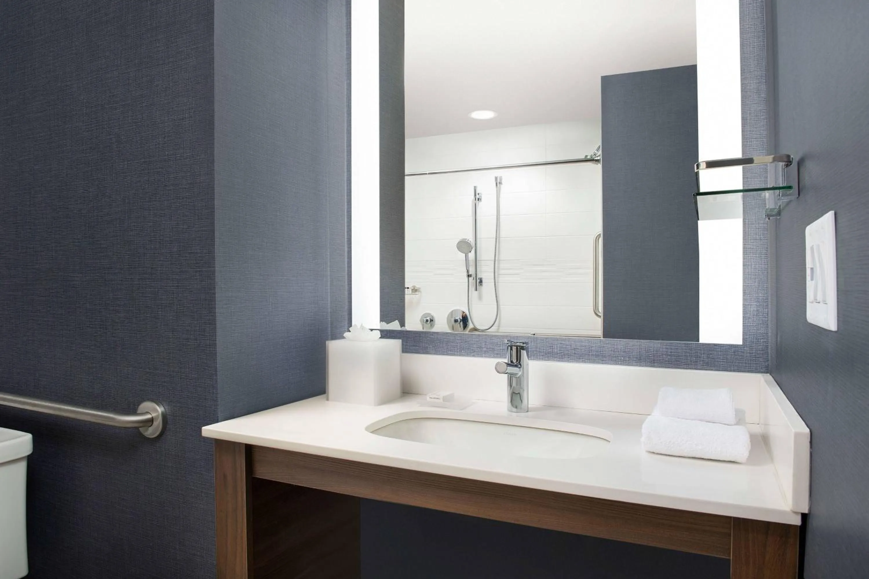 Bathroom in Residence Inn Doral Mall Area
