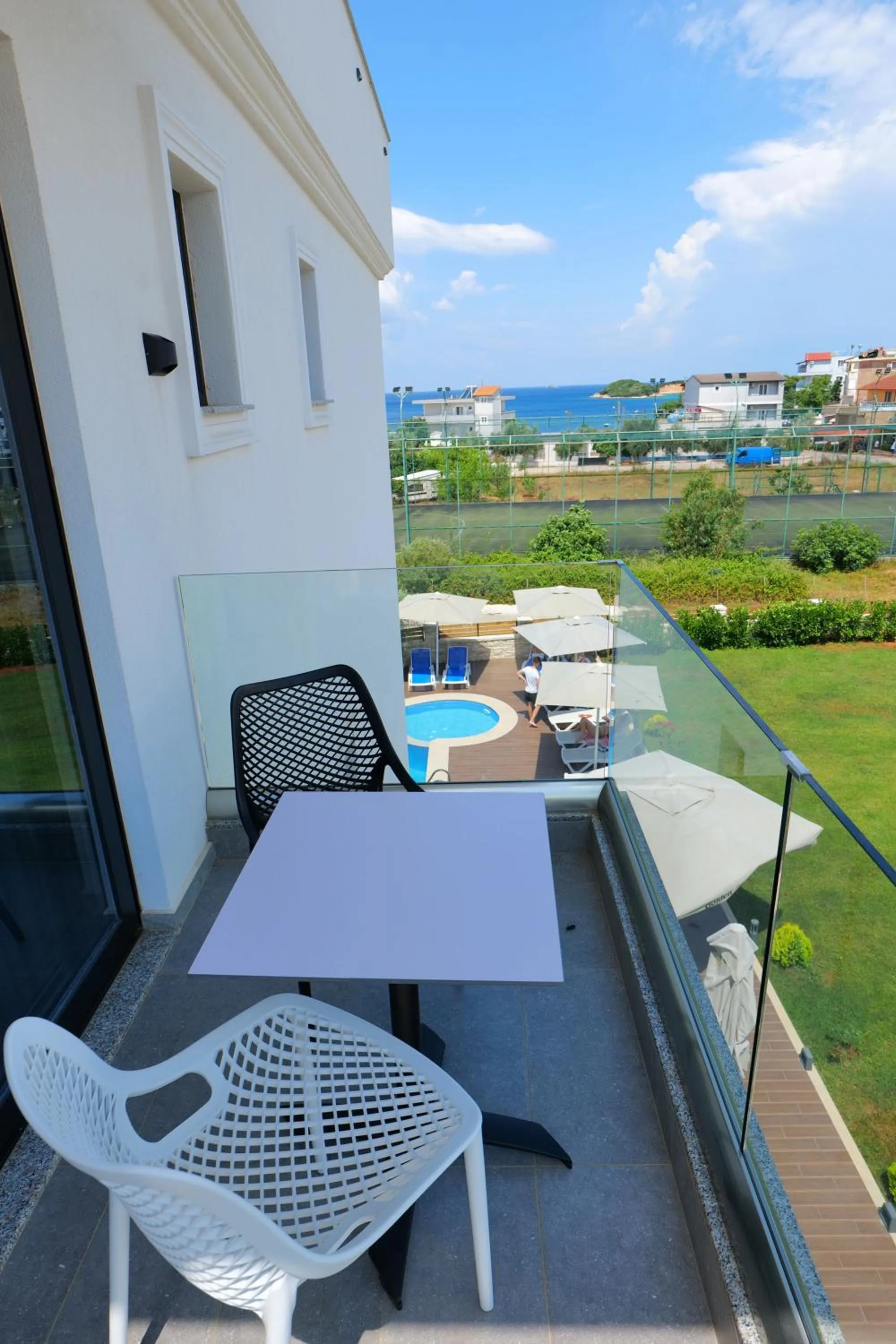 Balcony/Terrace in Hotel Alexander