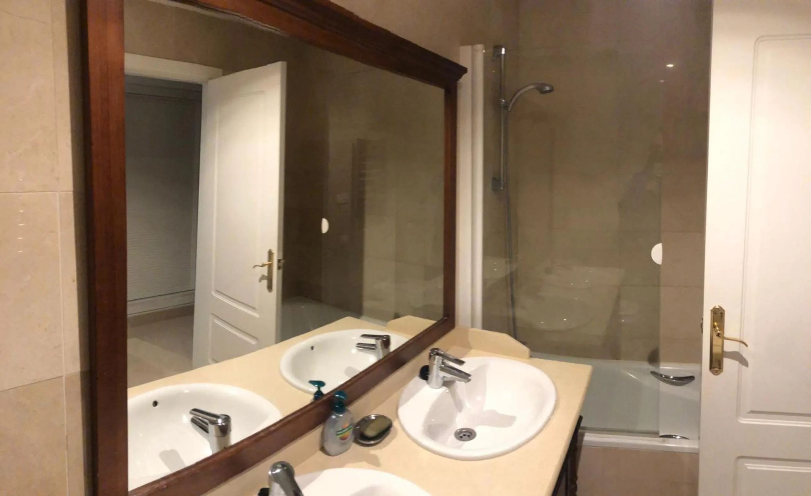 Shower in Superior 3BR GolfLA Apartment Minutes from Puerto Banus & Marbella