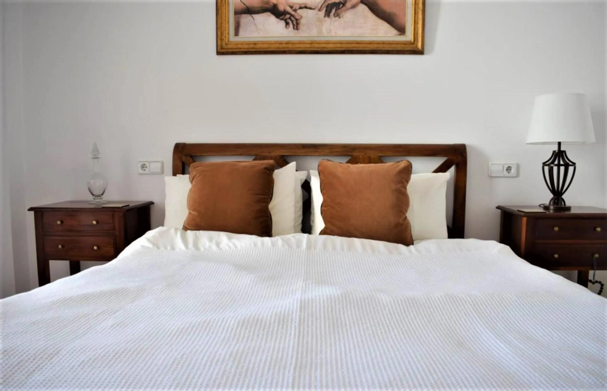 Bedroom, Bed in Superior 3BR GolfLA Apartment Minutes from Puerto Banus & Marbella