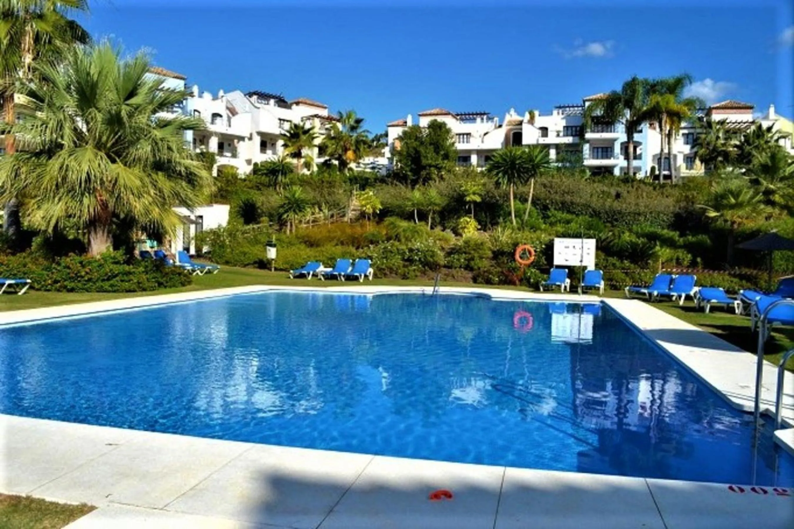 Pool view in Superior 3BR GolfLA Apartment Minutes from Puerto Banus & Marbella