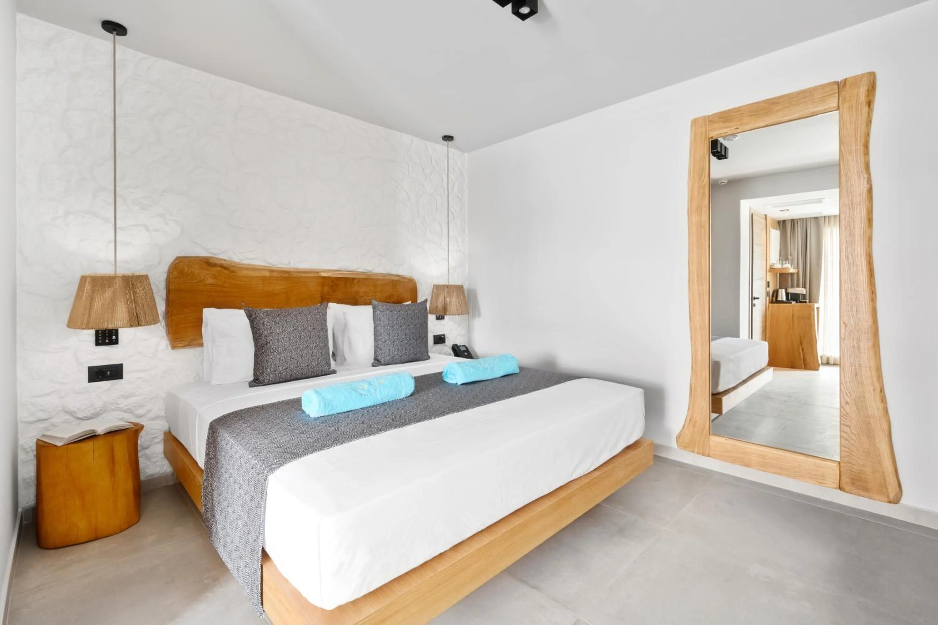 Bed in Emily's Luxury Suites