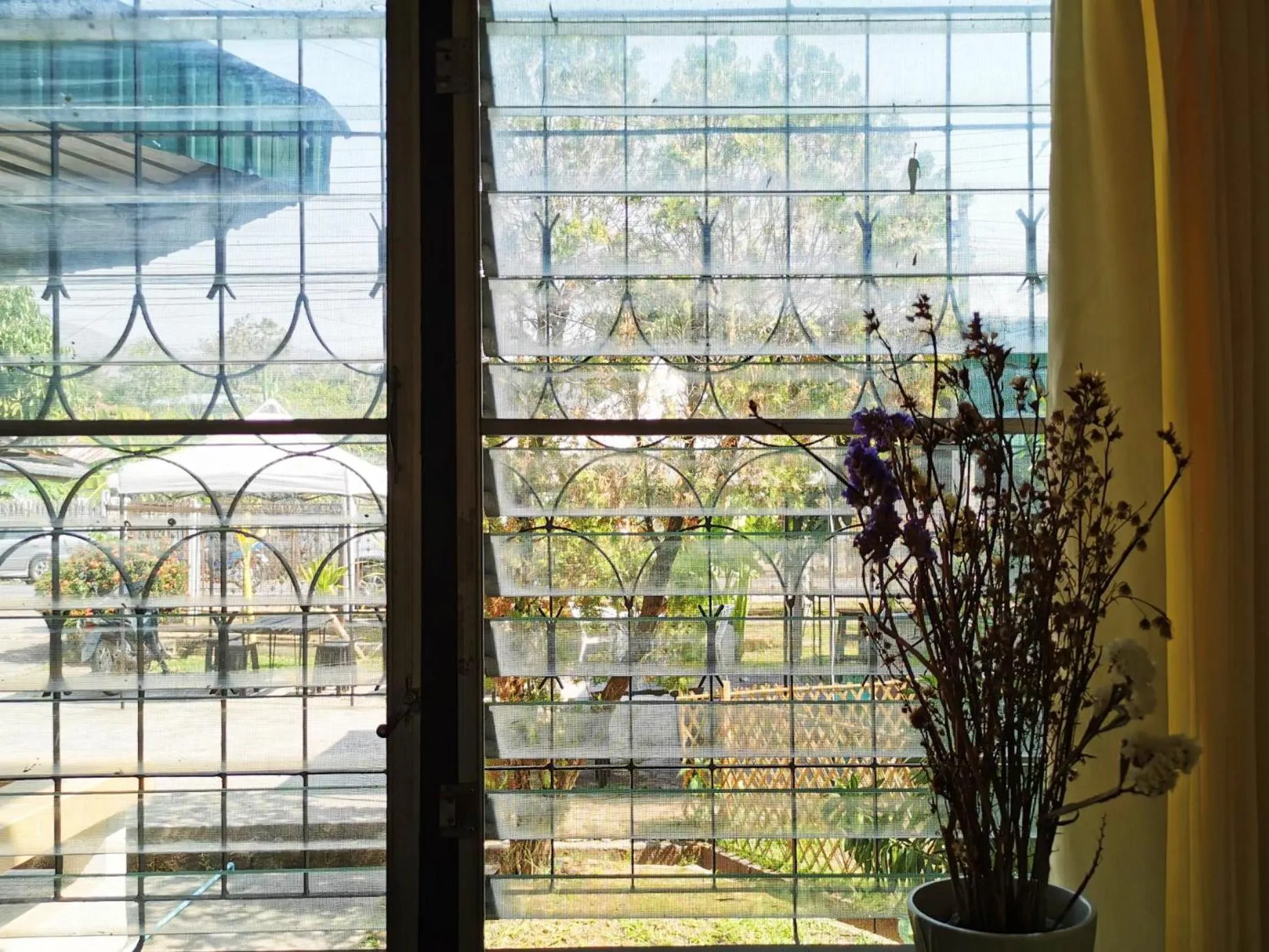 Balcony/Terrace in ATOM Poshtel