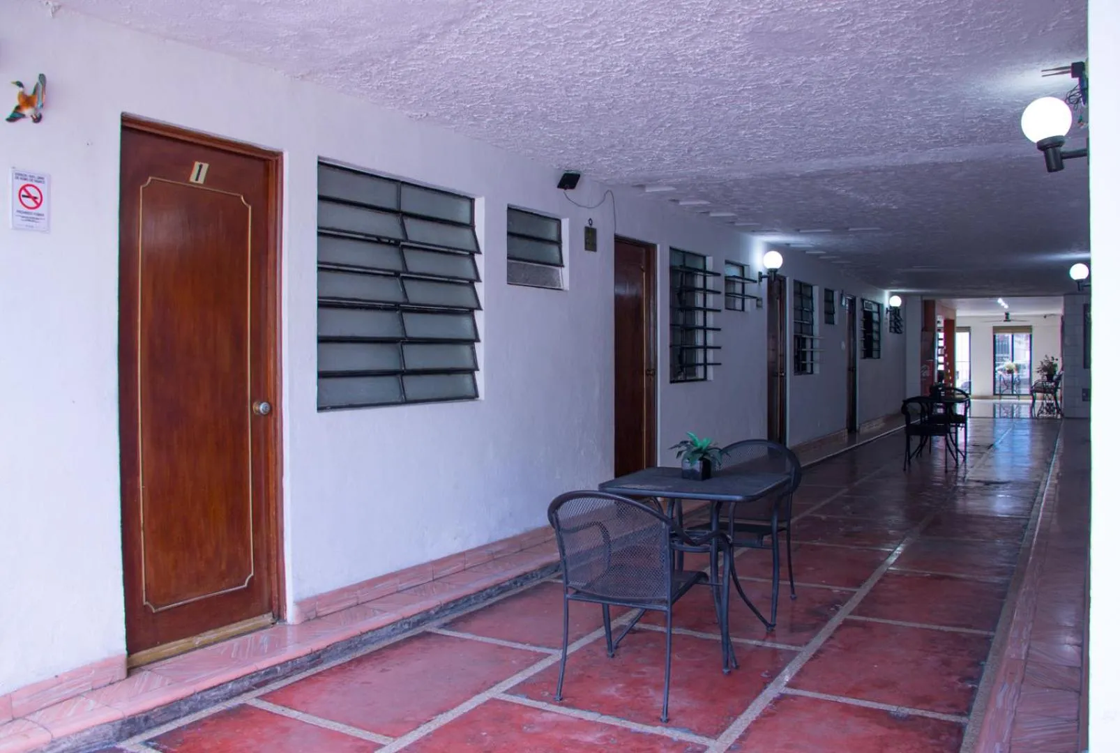 Decorative detail in Hotel Posada del Angel