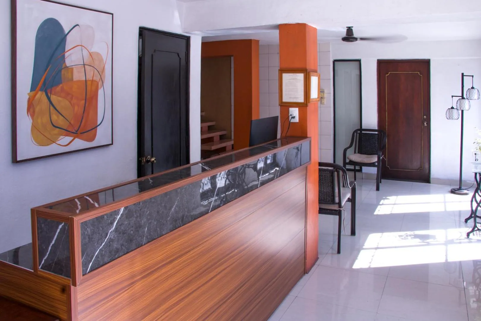 Lobby or reception in Hotel Posada del Angel