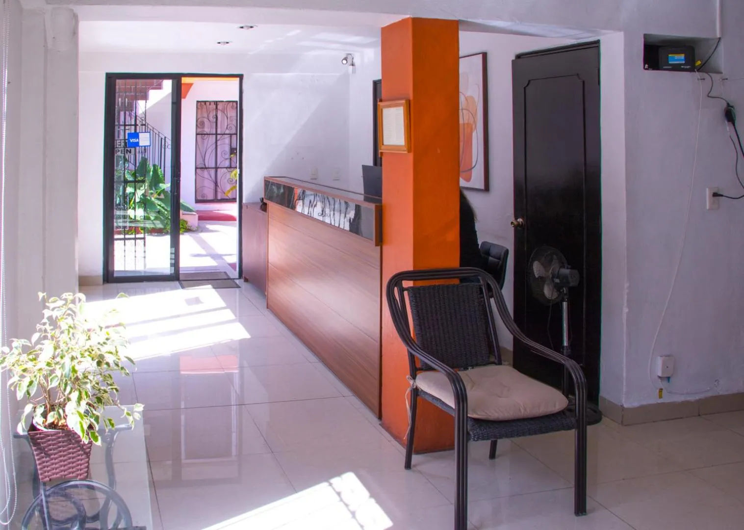 Lobby or reception in Hotel Posada del Angel