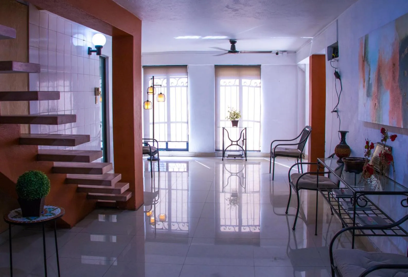 Lobby or reception in Hotel Posada del Angel