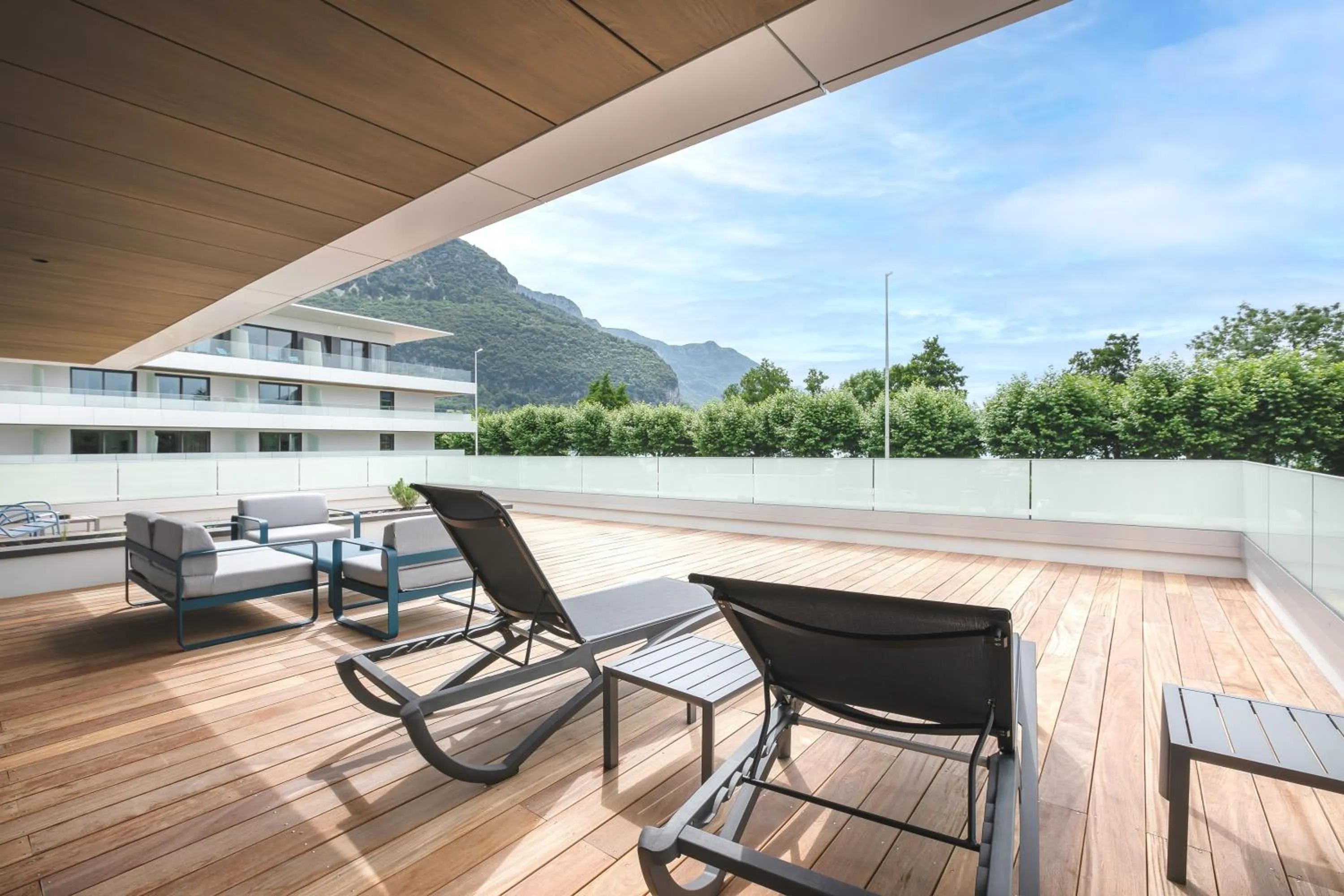 Balcony/Terrace in Rivage Hôtel & Spa Annecy