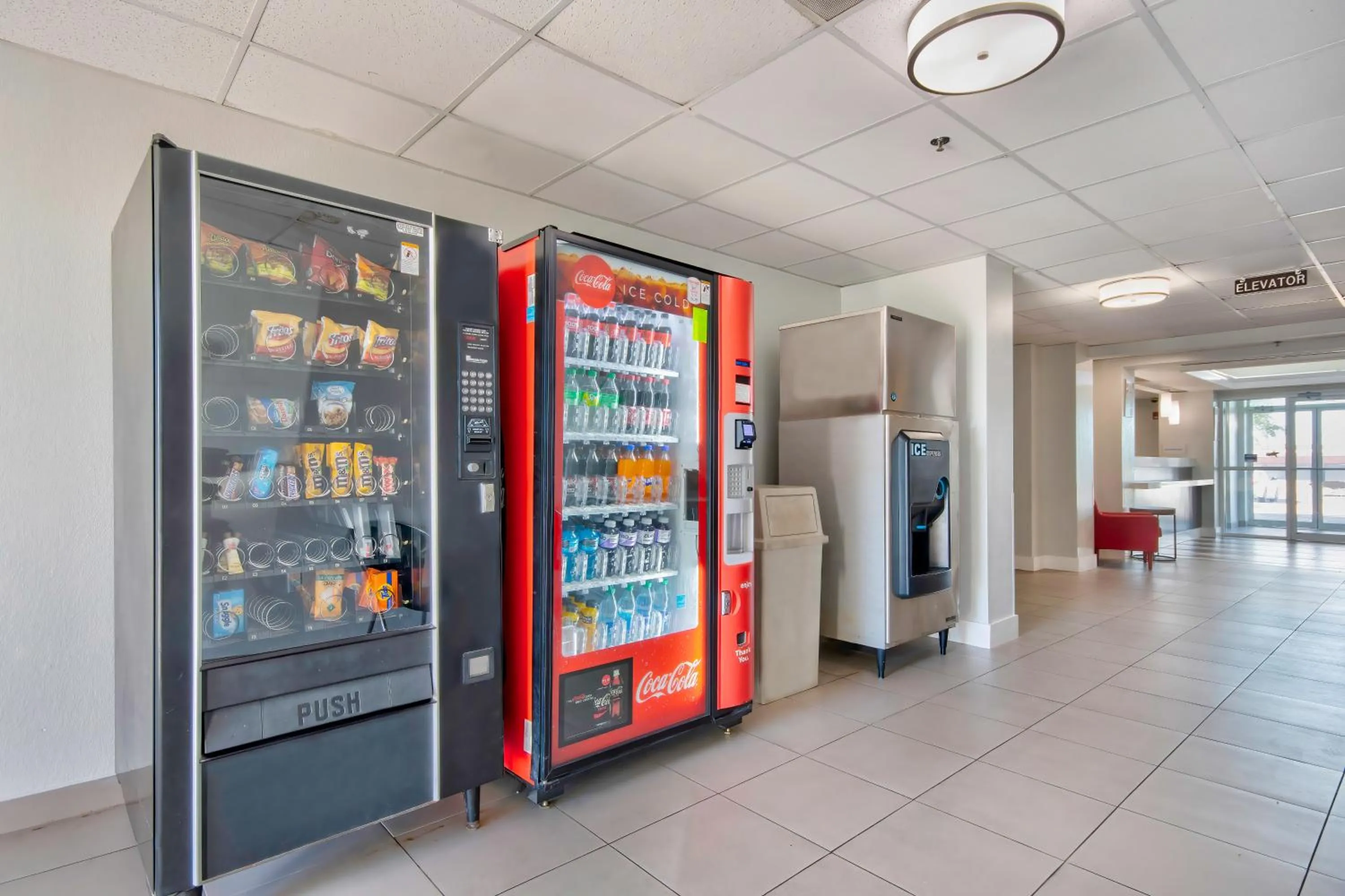vending machine in Motel 6-Harlingen, TX