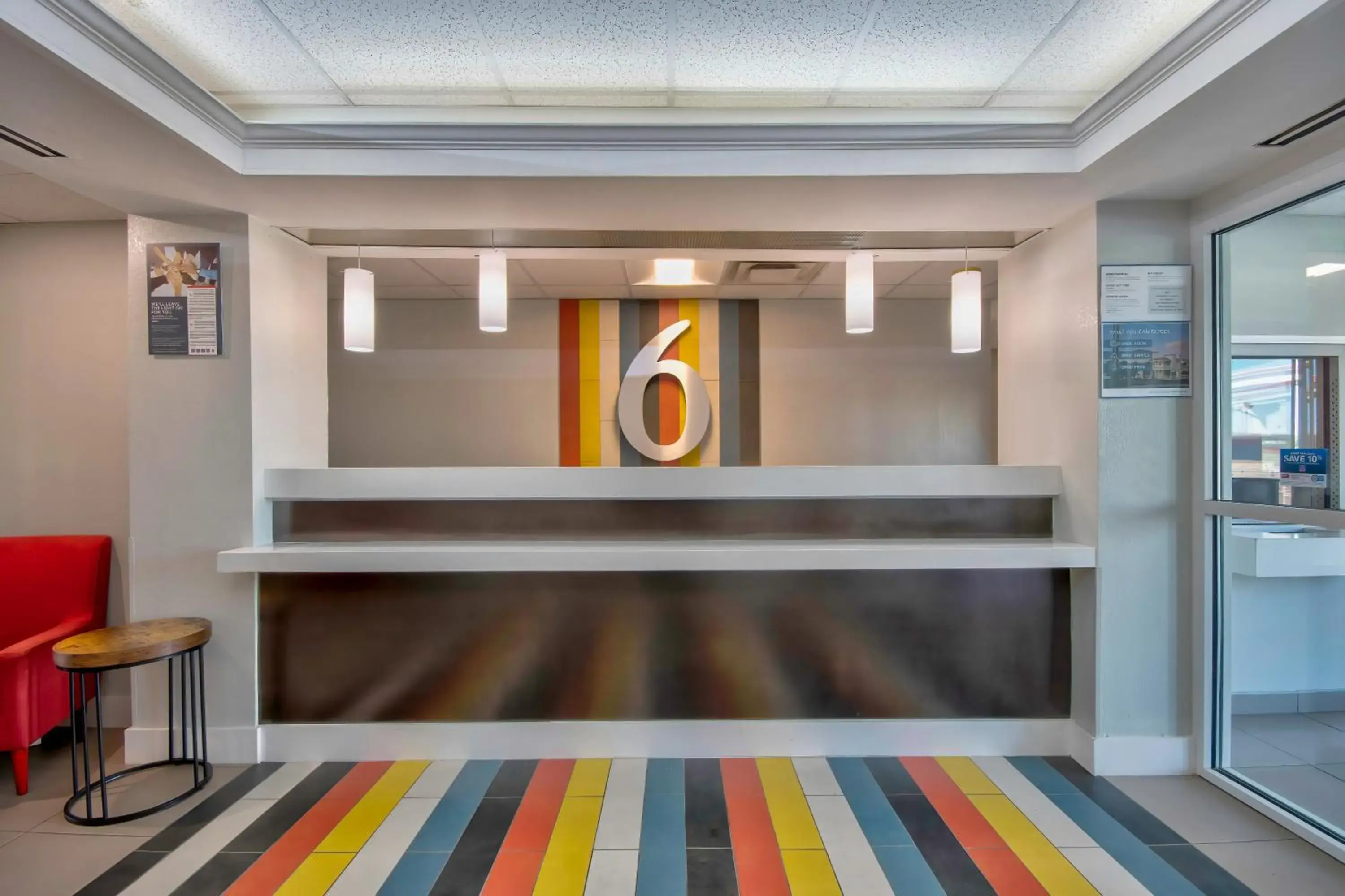 Lobby or reception in Motel 6-Harlingen, TX Lobby or reception in Motel 6-Harlingen, TX