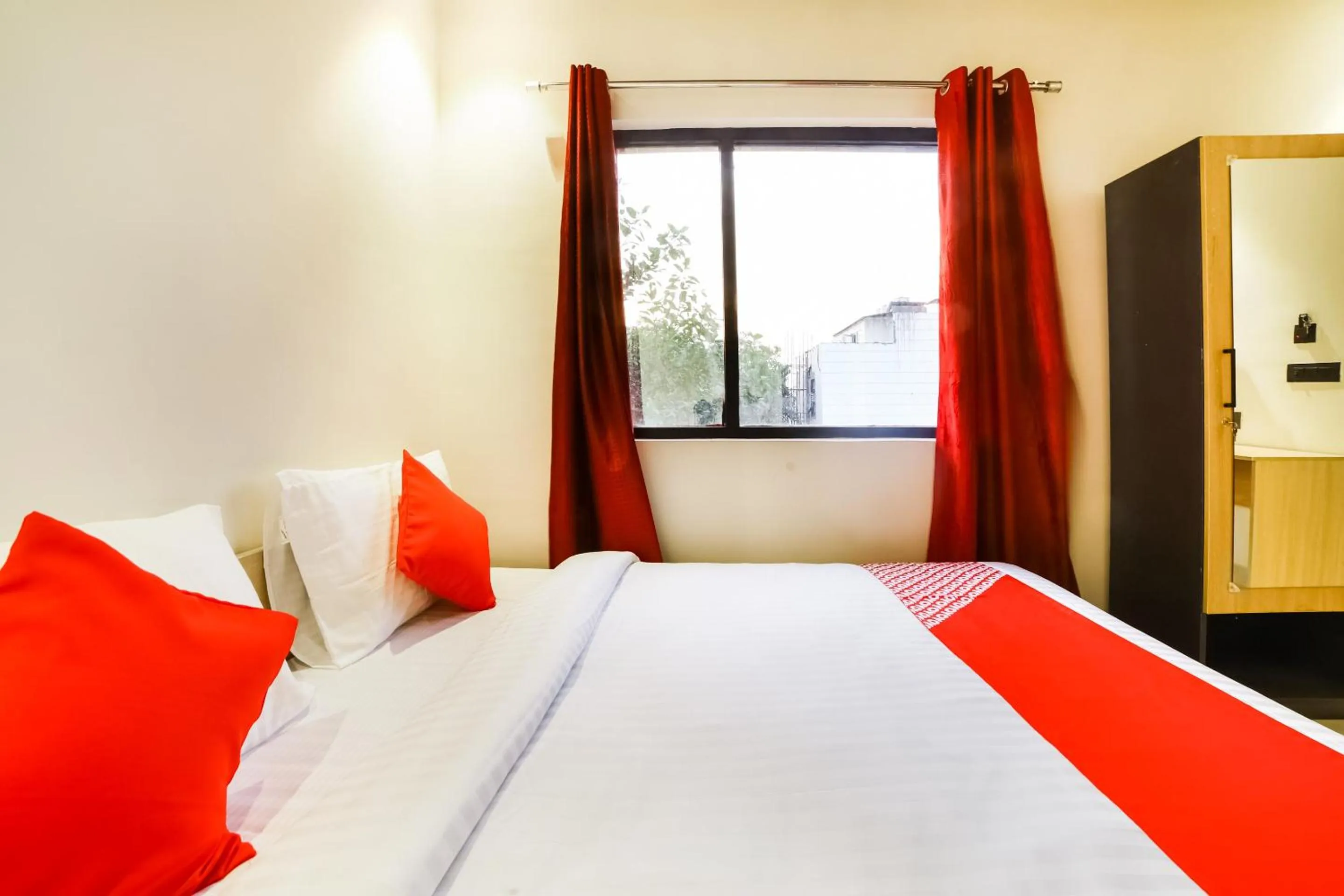 Lobby or reception, Bed in Hotel O Ashirwad home Near Pitampura