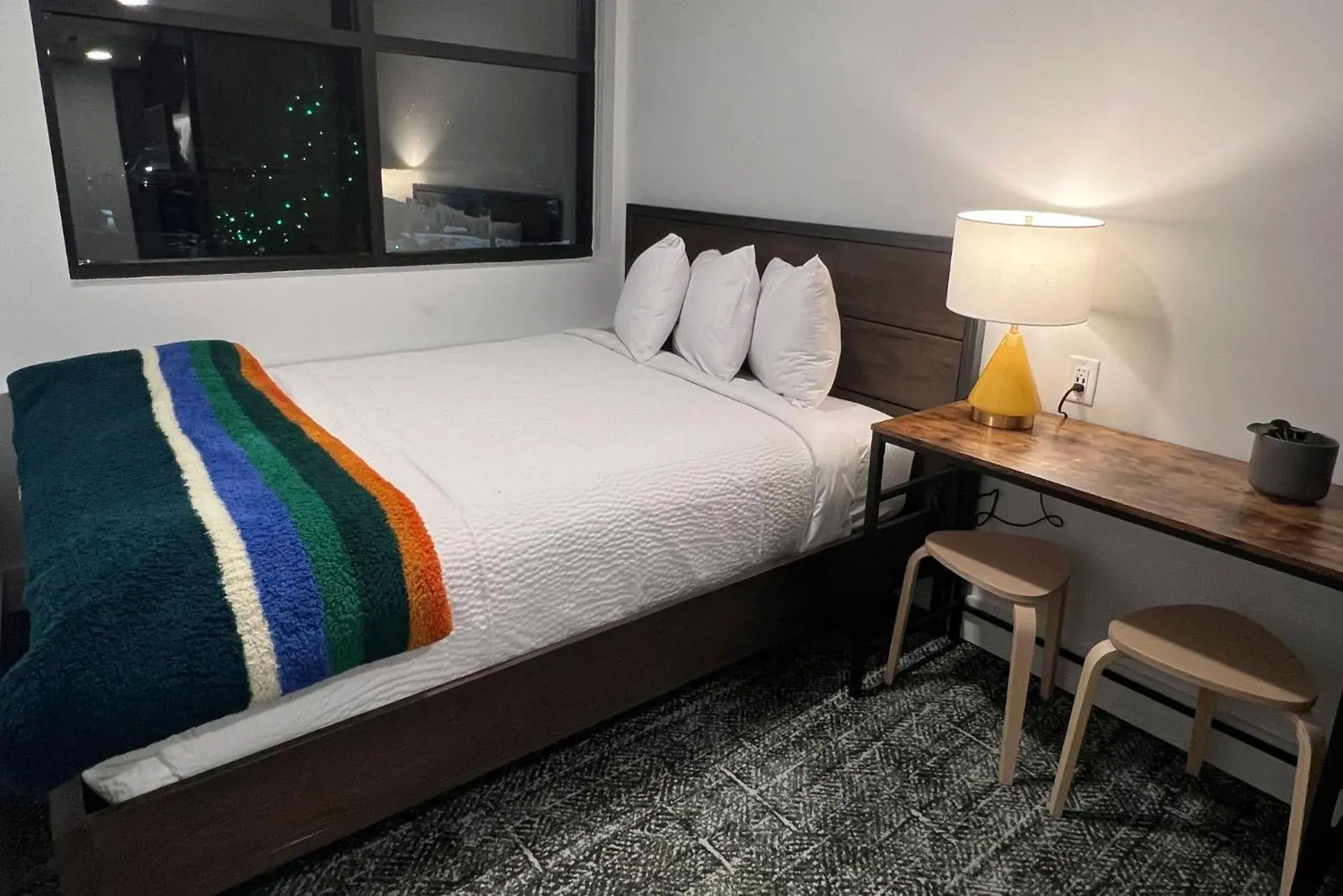 Bed in The Block Hotel & Commons Bed in The Block Hotel & Commons